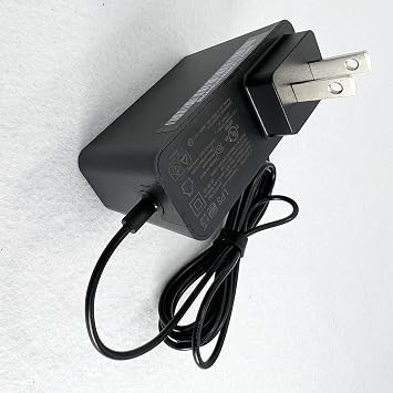 20V Replacement AC Power Supply Adapter Charger Cable 1.5A for Lenovo Smart Clock Lenovo Smart Display SA18C47124/SA18C72851/SA18C57982 AC Power Cord -Black