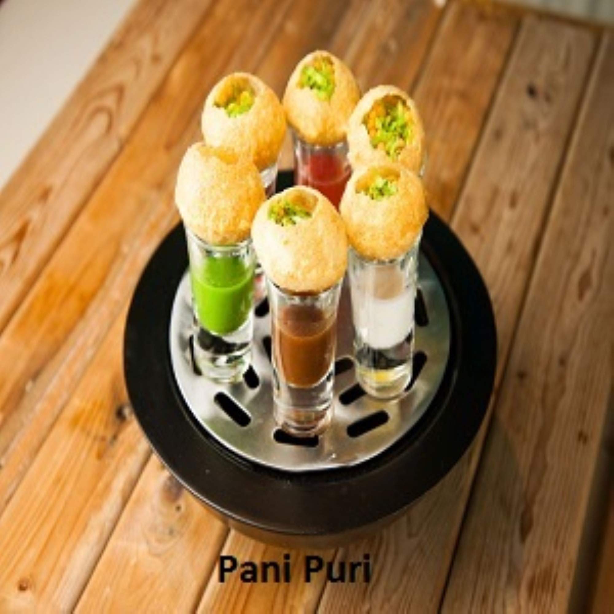 Food Library The Magic of Nature Combo of Ready-to-fry Gol Gappe & Pani Puri Masala Combo Pack (400g Puris + 100g Masala) | Crispy Ready-to-Eat Puchka | Authentic Indian Street Food Kit | Party Snack for Family & Gatherings. 4