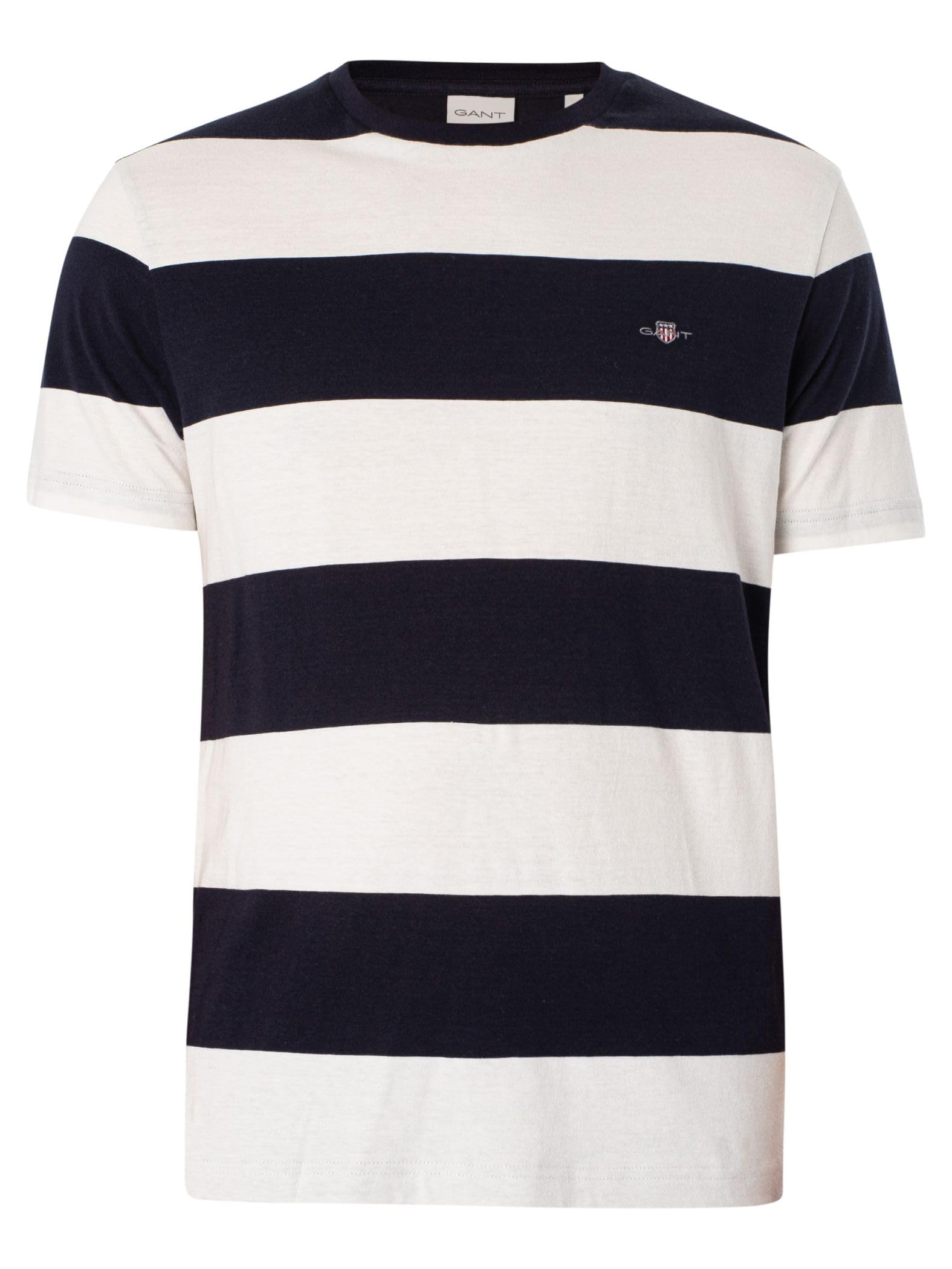 GANT Herren Bar Stripe Ss T-Shirt