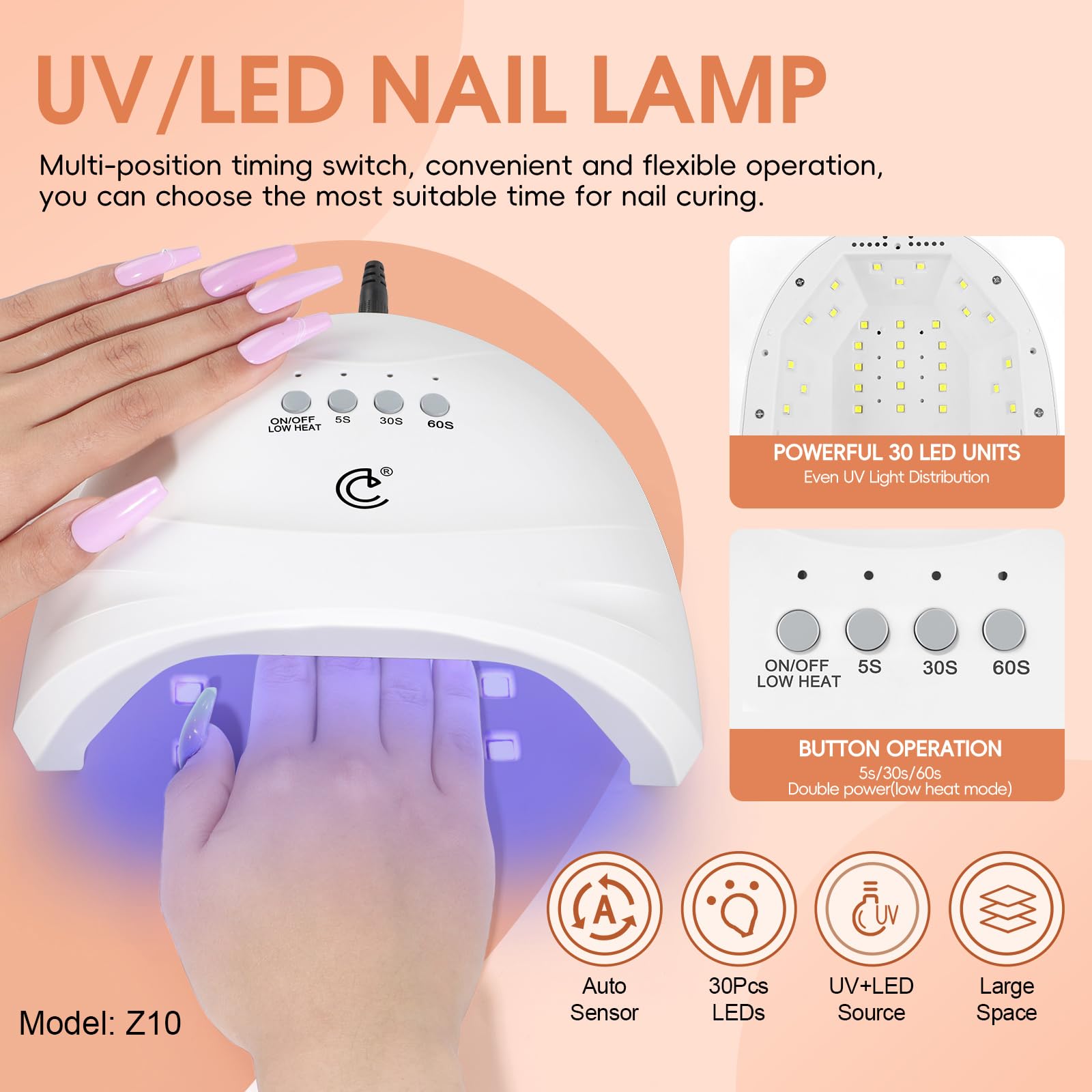 COSCELIA Gel Nail Polish Set for Manicure and Nail Art
