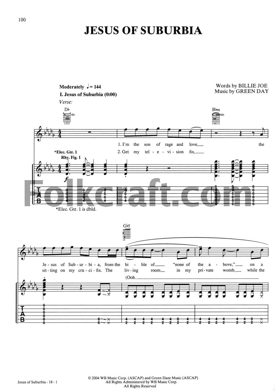 Rock Charts Guitar 2007