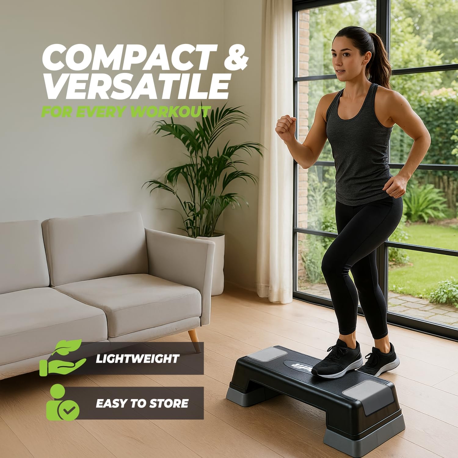 Piattaforma aerobica VirtuFit - Stepper aerobico - Regolabile