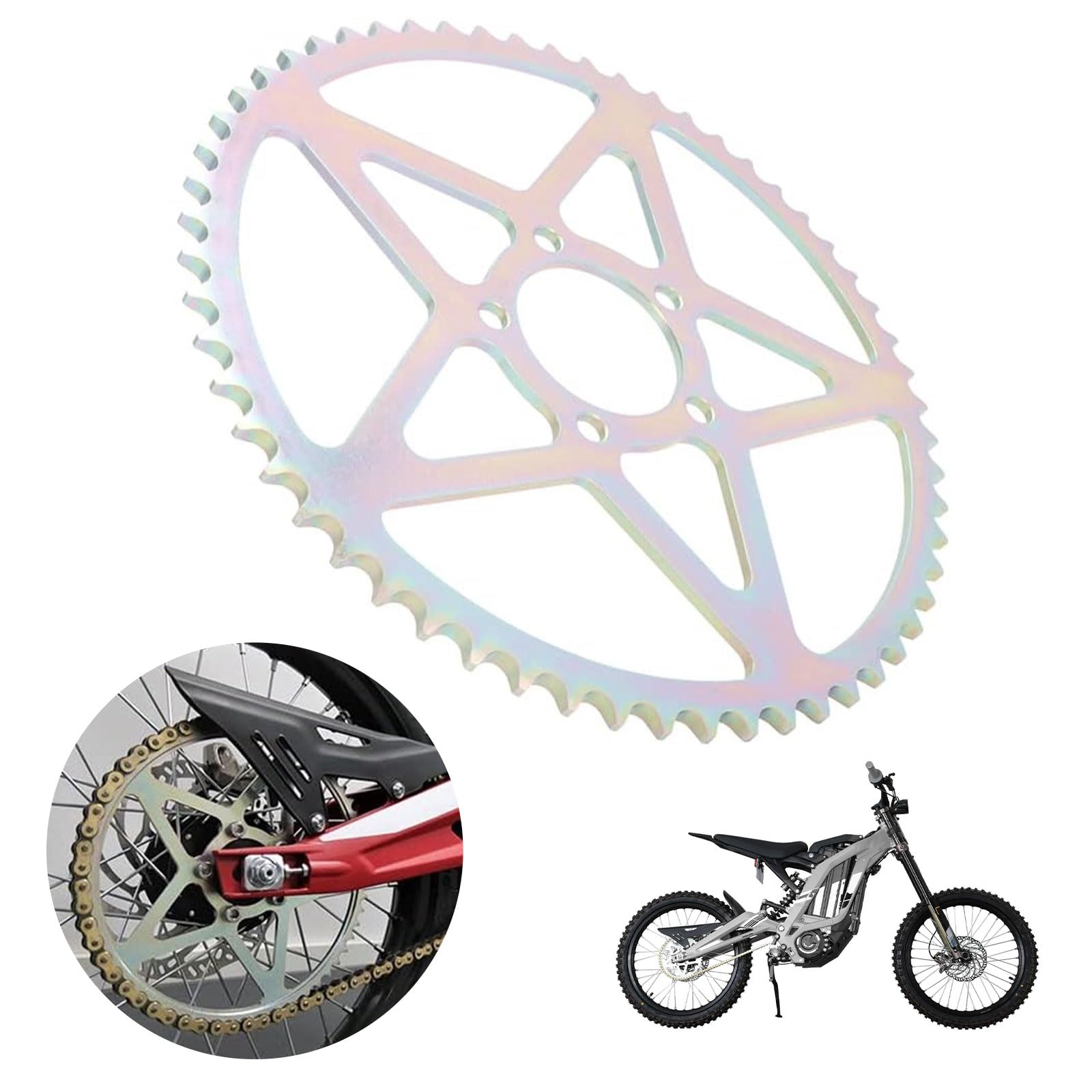 Amazon.com: Motorcycle Chain Sprocket Sur Ron Sprocket Dirt Bike