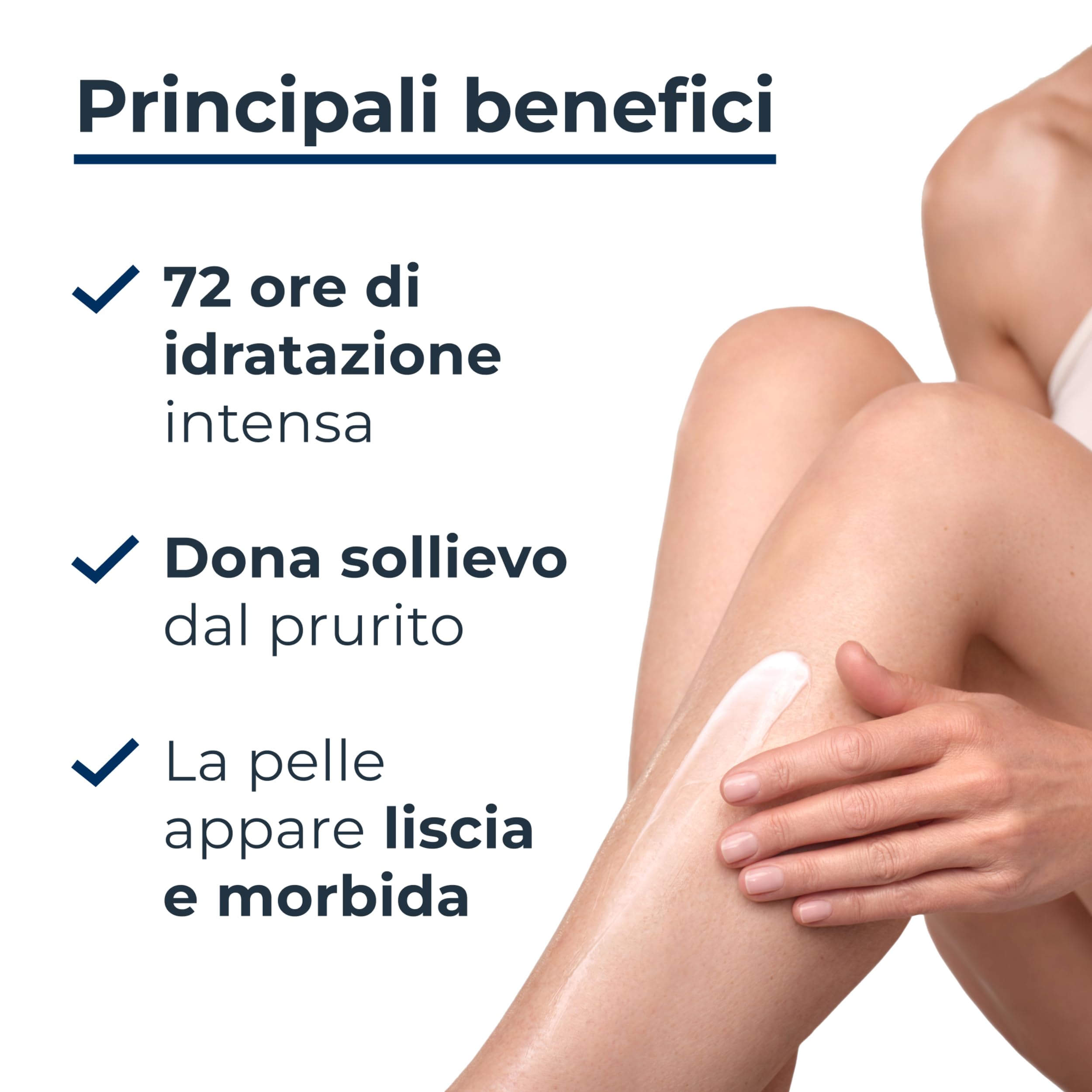 Eucerin Urea Repair Emulsione Intensiva 10% 400 ml, Crema idratante corpo per 72 ore, Crema Urea al 10% e Ceramidi per un sollievo immediato della pelle secca, molto secca e ruvida