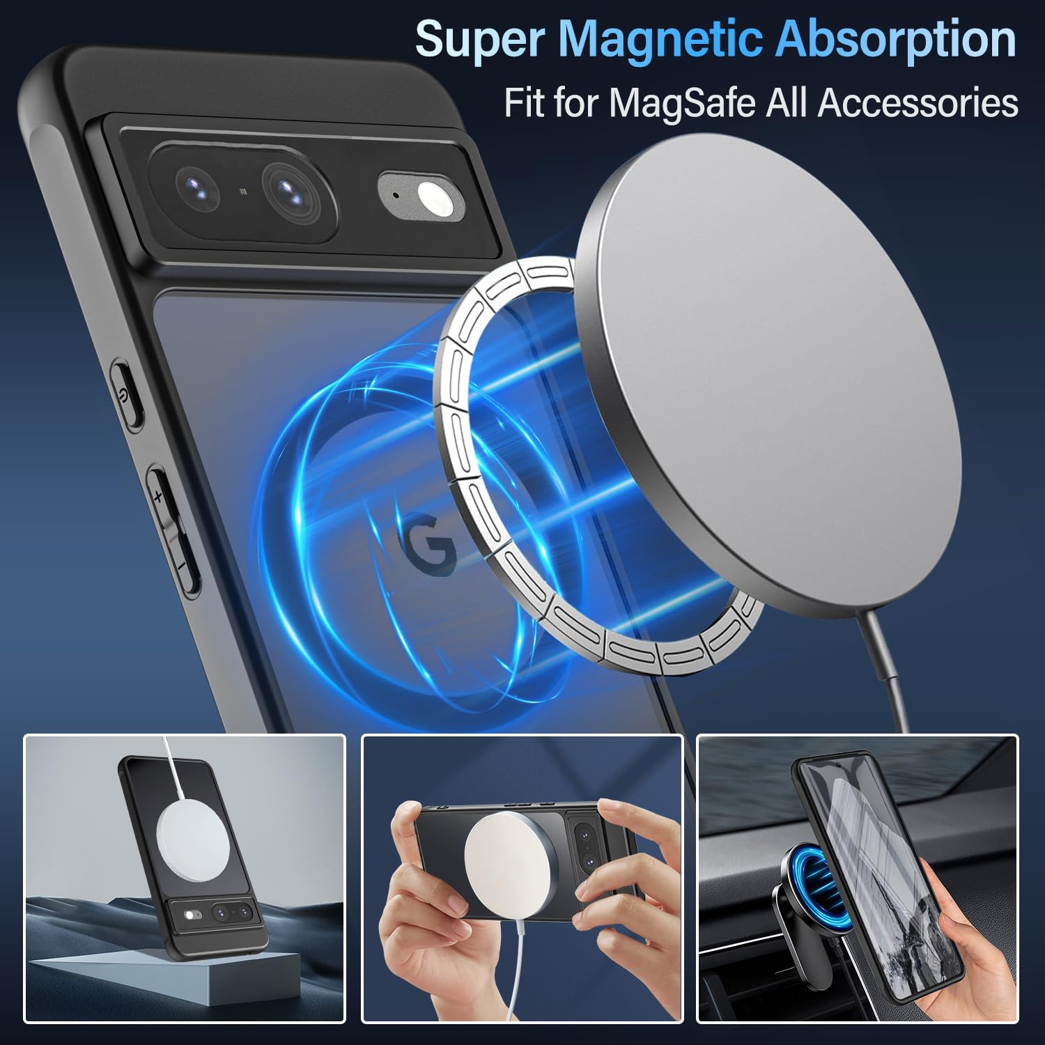 Funda De Google Pixel 8 - Protección Duradera - Silicona Resistente A Las Mancha