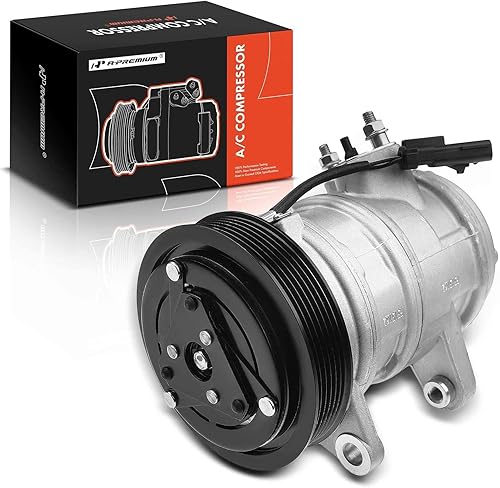A-Premium Compresor de CA con embrague compatible con Dodge Nitro Jeep Liberty 2007-2008 V6 3.7L Sport Utility 2006-2008