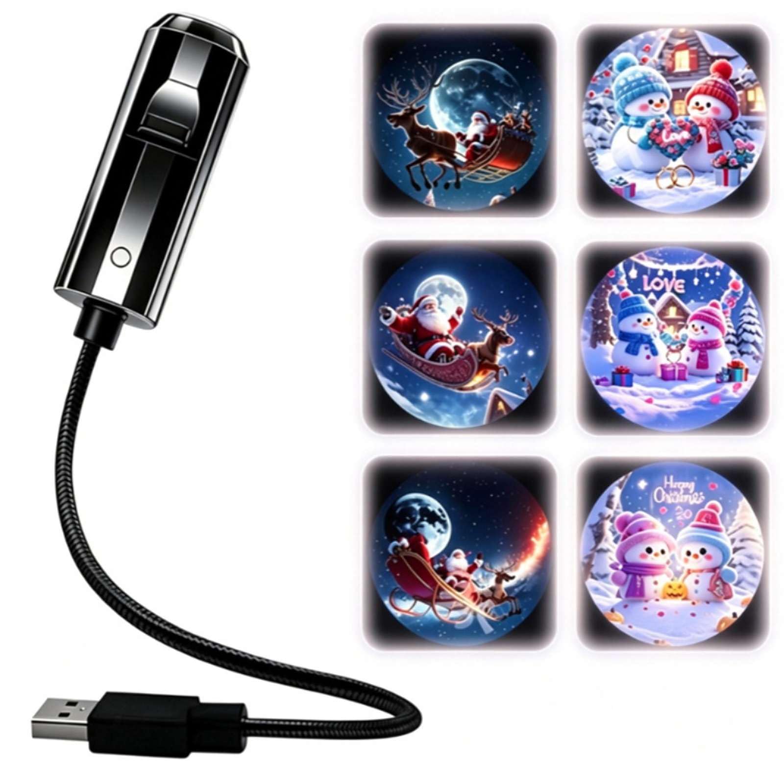 HD Smart Galaxy Ocean Night Light Projector,Plug and Play Hd Star Projector