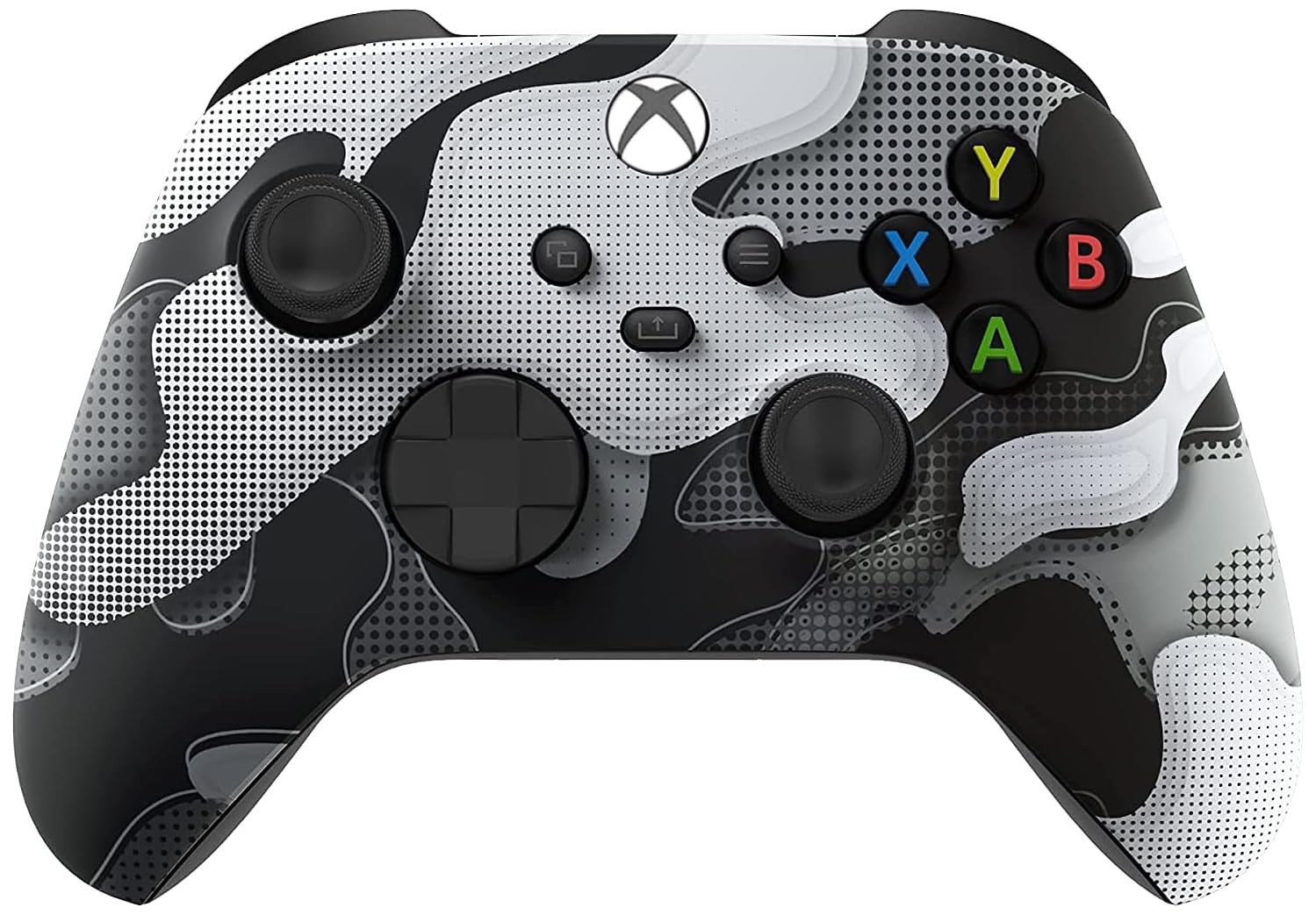 Custom Controllerzz Wireless Controller for Microsoft Xbox Series X/S & Xbox One - Custom Soft Touch Feel - Custom Xbox Series X/S Controller (X/S White Camo)-image-42