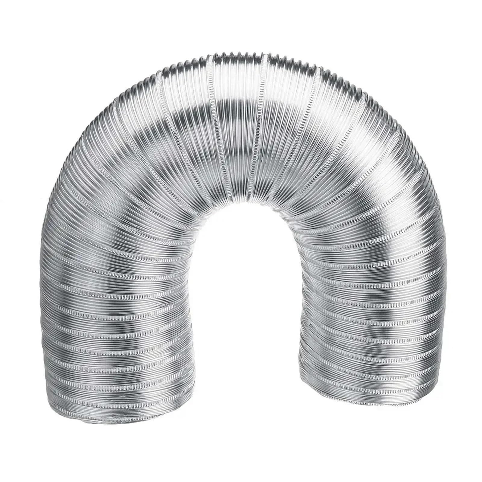 Xvdrfsd 125Mm(5Inch) Dryer Hose 4/5 Inch Air Ventilation Ventilator Aluminum Pipe Tube Hose Flexible Exhaust Duct System Conditioner Accessories(,1.5M)