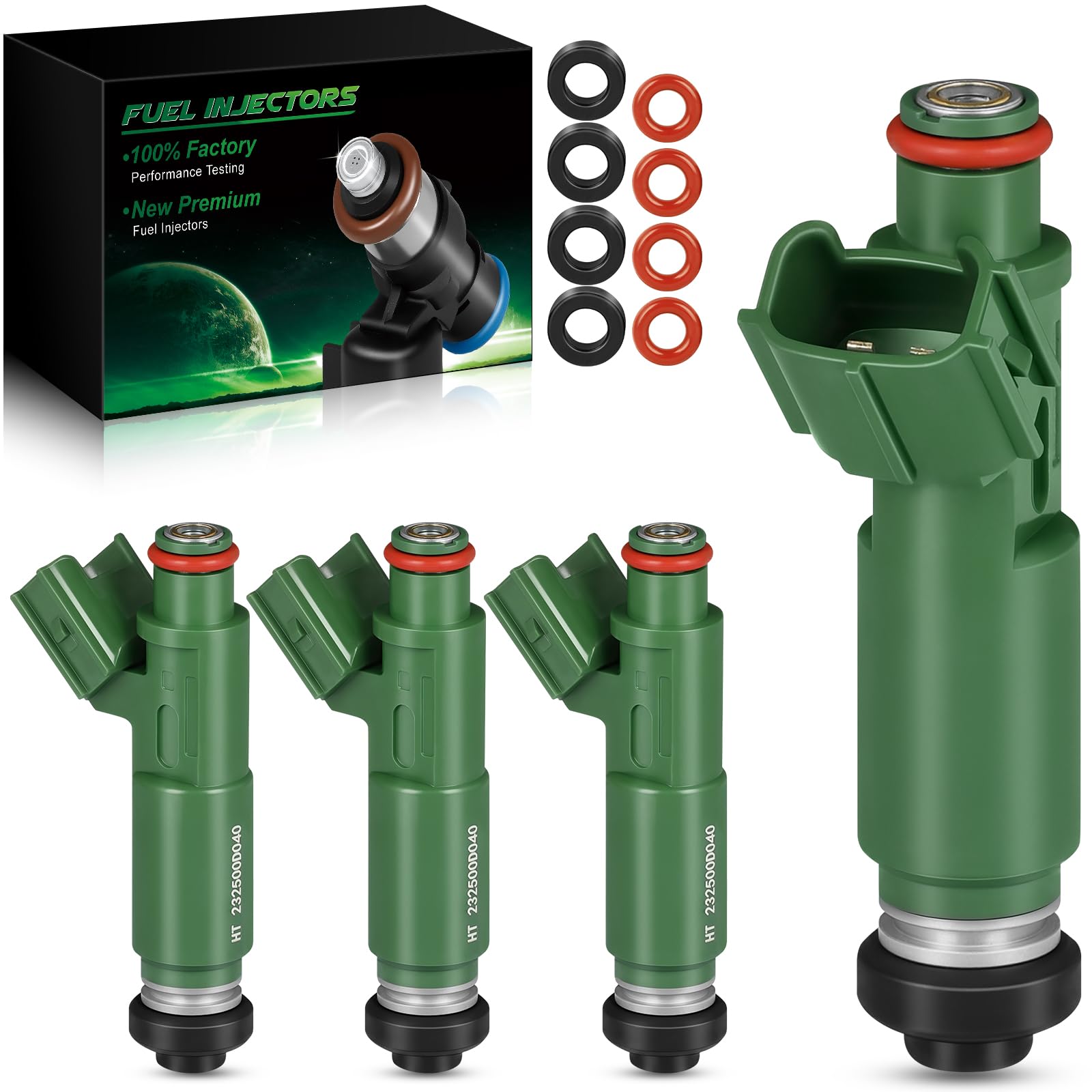 Photo 1 of SZKAIDAG Fuel Injectors for:-Toyota Corolla Celica Matrix 2000-2006 1.8L L4