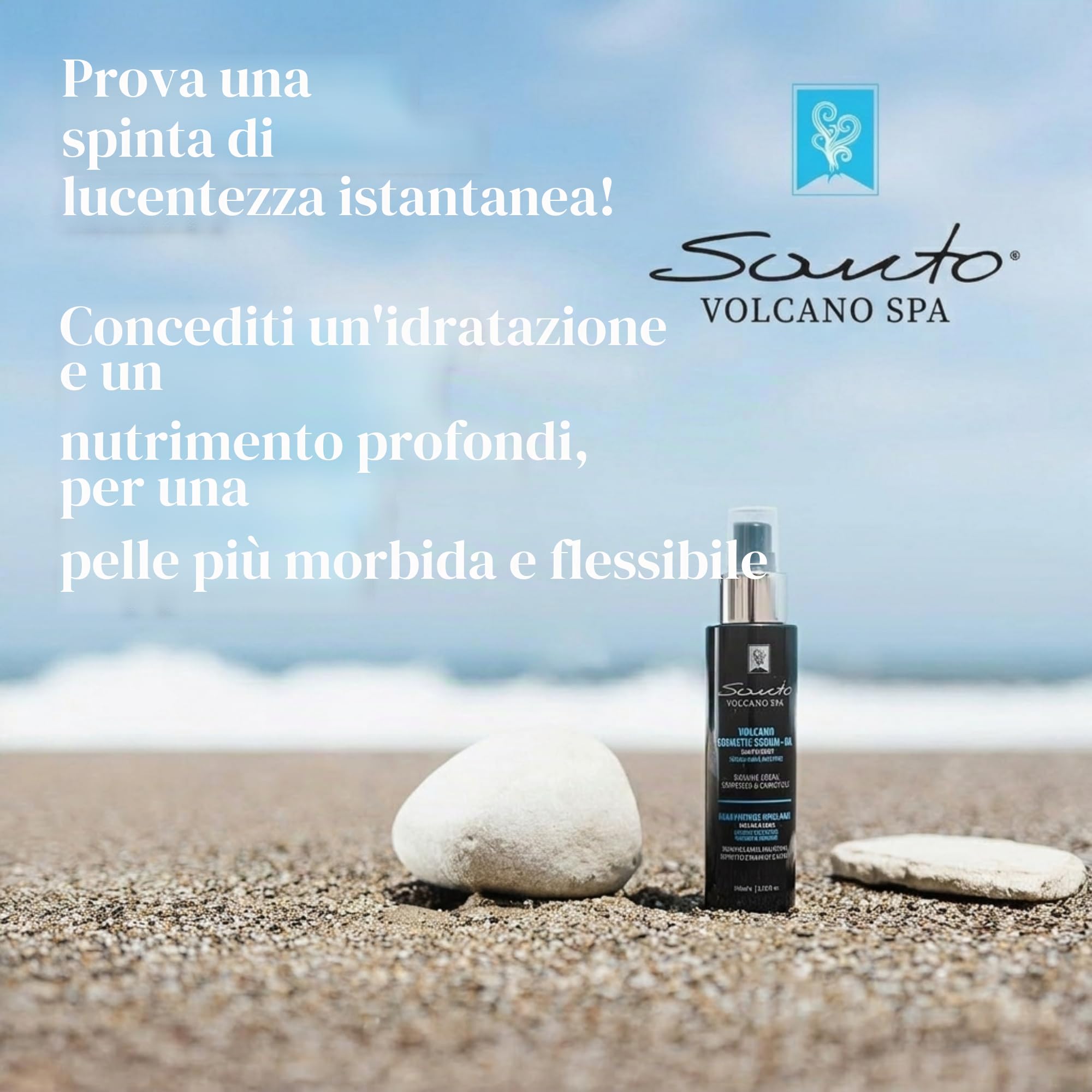 Incredible Vulcano capelli e corpo siero 100 ml