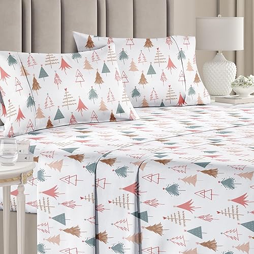 CGK Unlimited Flannel Christmas Sheets - Thumbnail 4