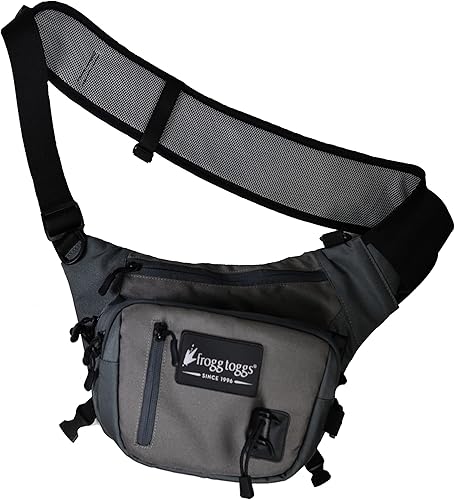 Miniatura 8 de FROGG TOGGS Flats Sling Pack, Easy Hands-Free tackle storage bag with built-in Rod Support