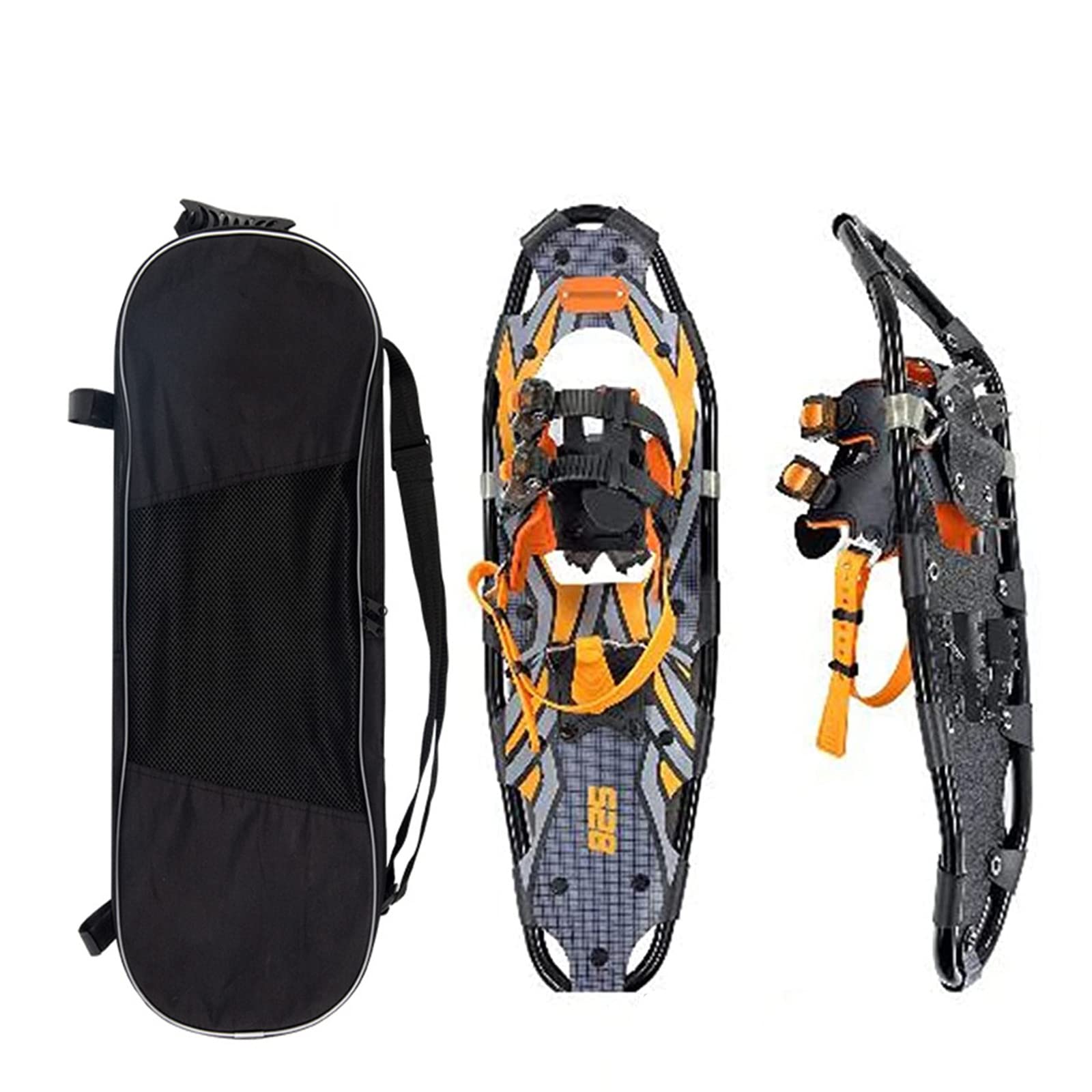 Raquettes À Neige 25/30 Pouces,Raquettes À Neige Tout-Terrain Légères en Aluminium pour Hommes Et Femmes,Conception d'ascenseur De Talon,avec Sac À Raquettes,25 inch