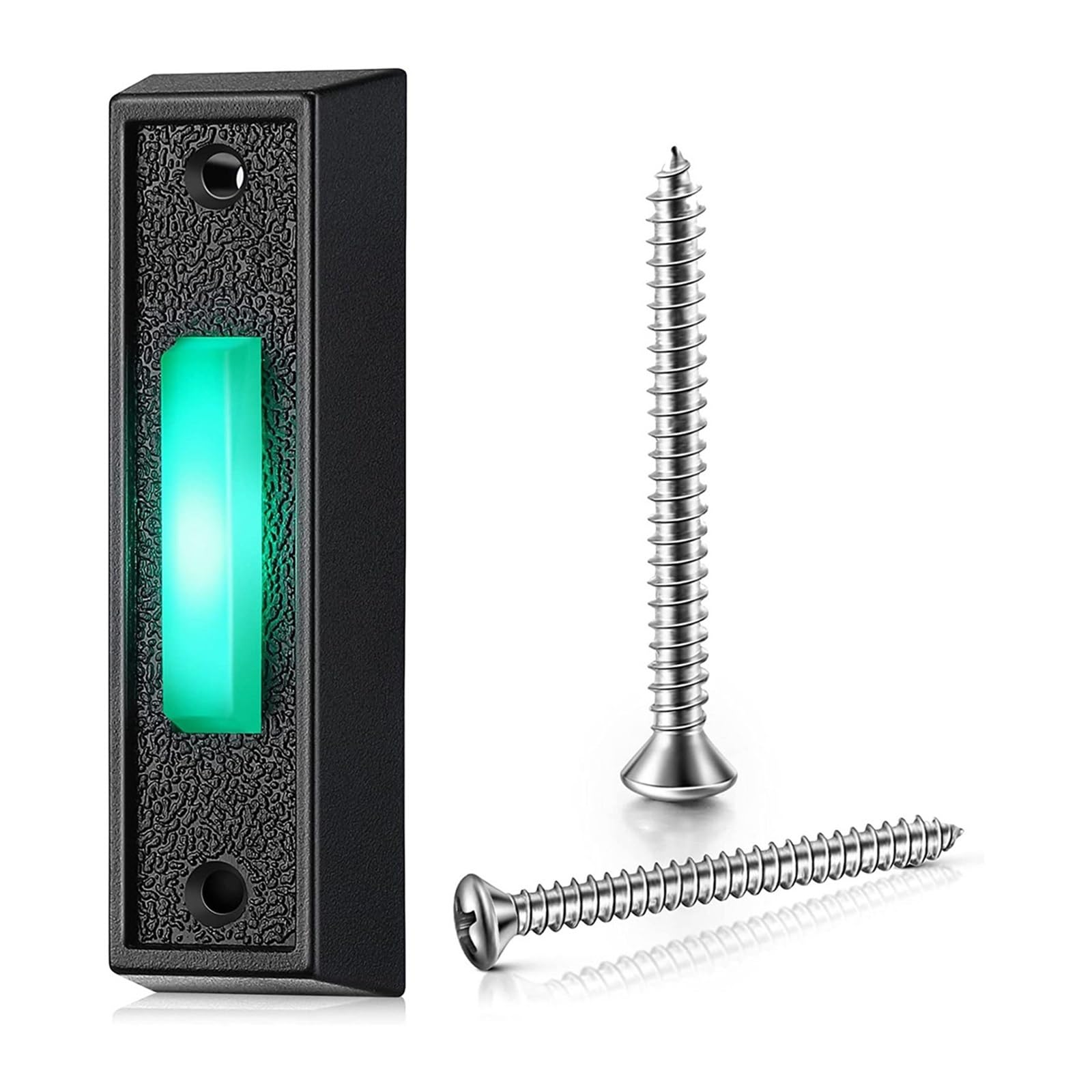 Botón de timbre con luz LED para un reemplazo rápido de interruptores de pared