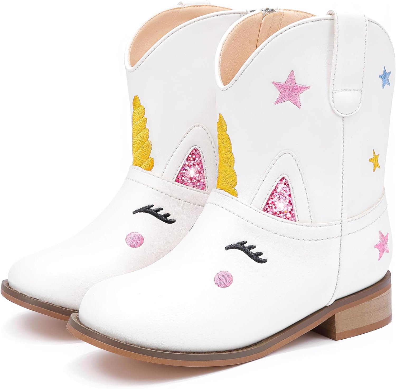 Toddler Girls Cowgirl Boots Cowboy Boots for Boys Little Kids Boot Animal Zipper Ankle Western Riding Shoes Birthday Party Wedding Toddler Girls Cowgirl Boots Cowboy Boots for Boys Little Kids Boot Animal Zipper Ankle Western Riding Shoes Birthday Party Wedding