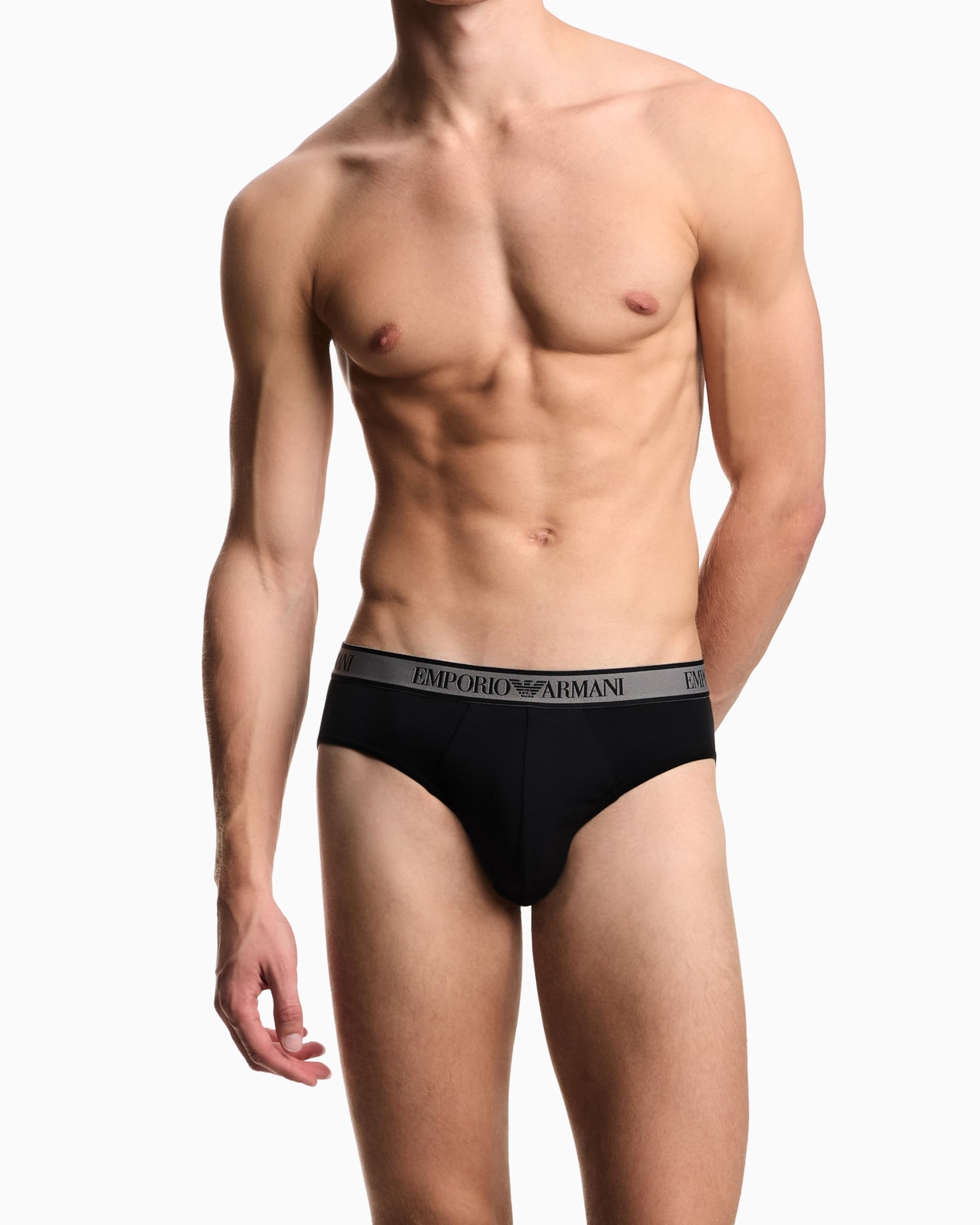 Emporio Armani 3-Pack Brief Mutande da Uomo Uomo