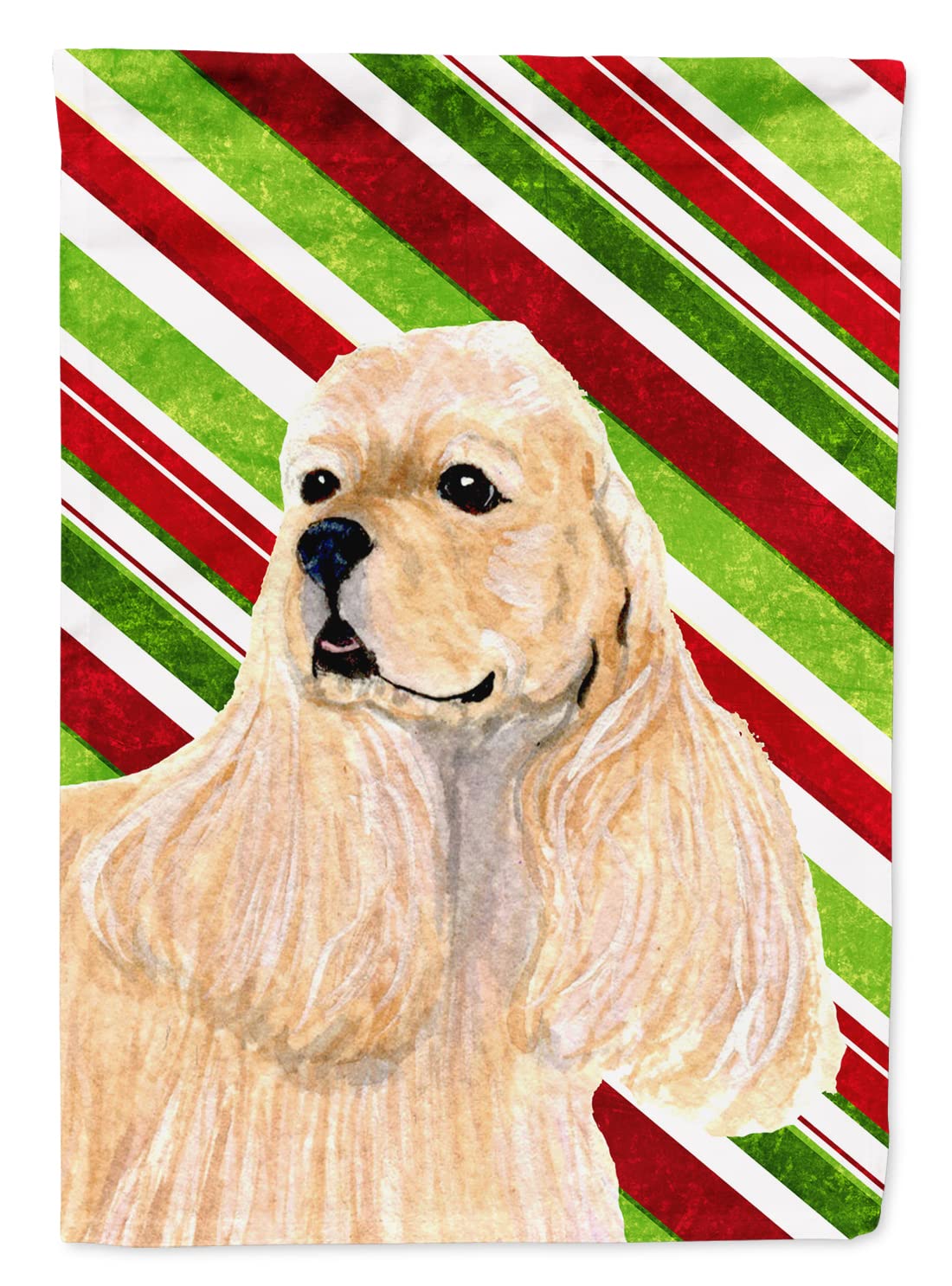 Drapeau de jardin Cocker Spaniel en toile de qualité supérieure pour façade de maison