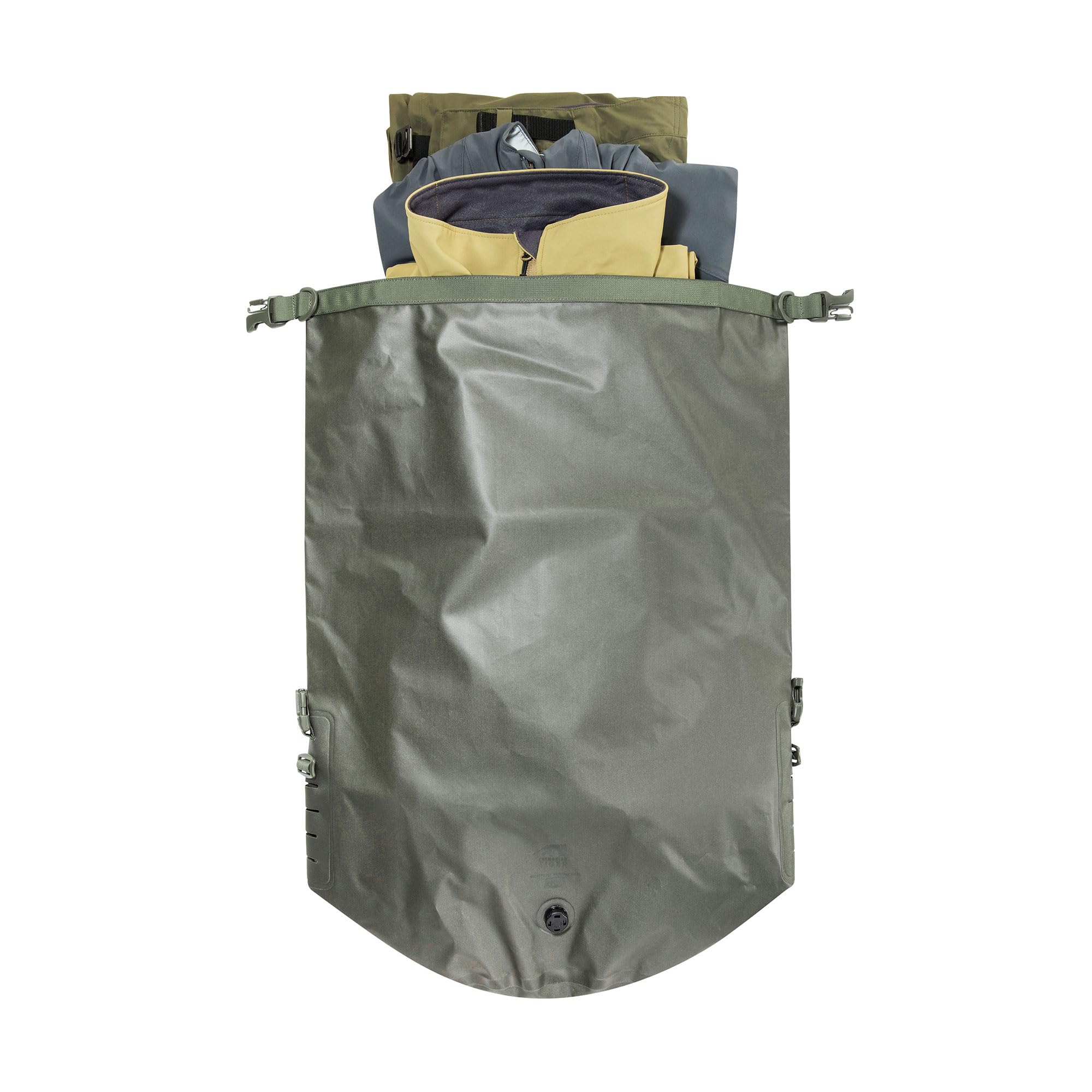 Tasmanian Tiger TT Stuffbag WPV Wasserdichter Packsack mit Roll-Verschluss und Ventil für Kompression für Outdoor, Boote, Wassersport
