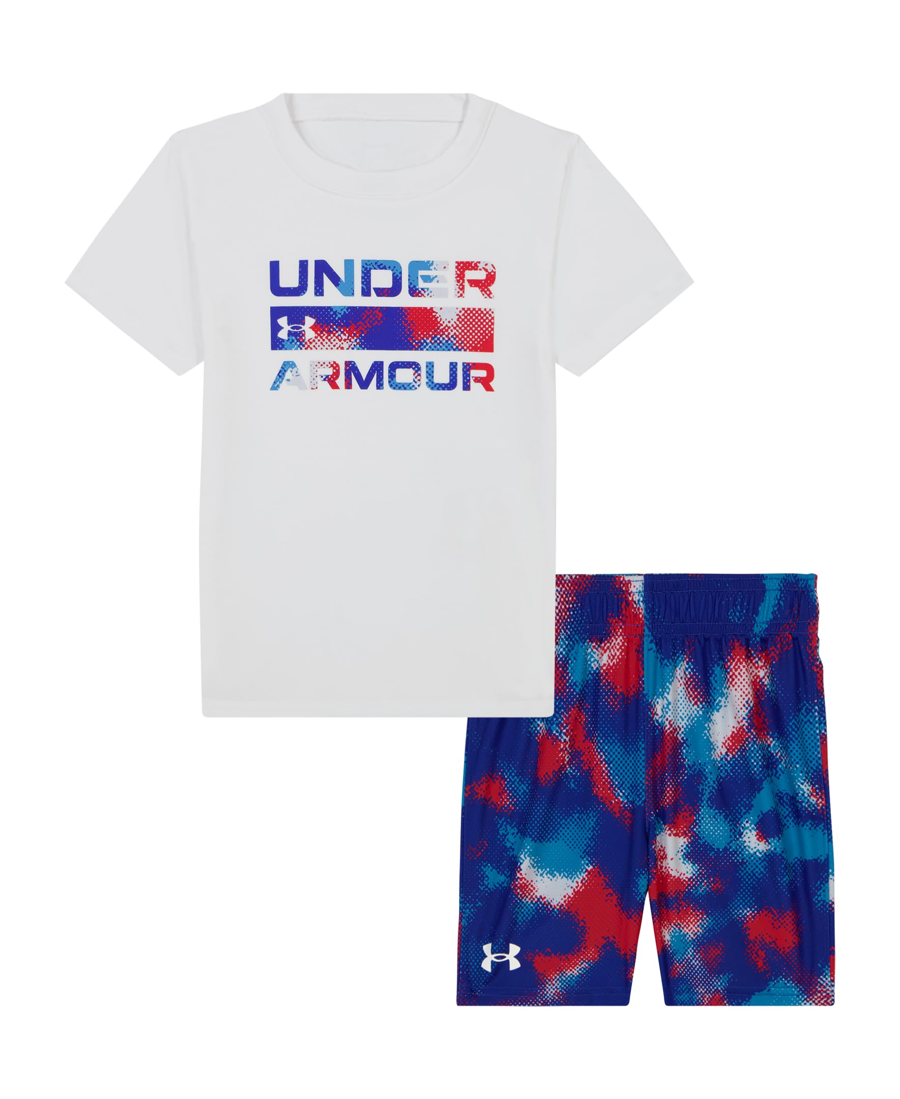 Under Armour Boys' 2-Piece Short Sleeve Tee and Shorts, Outdoor Collection