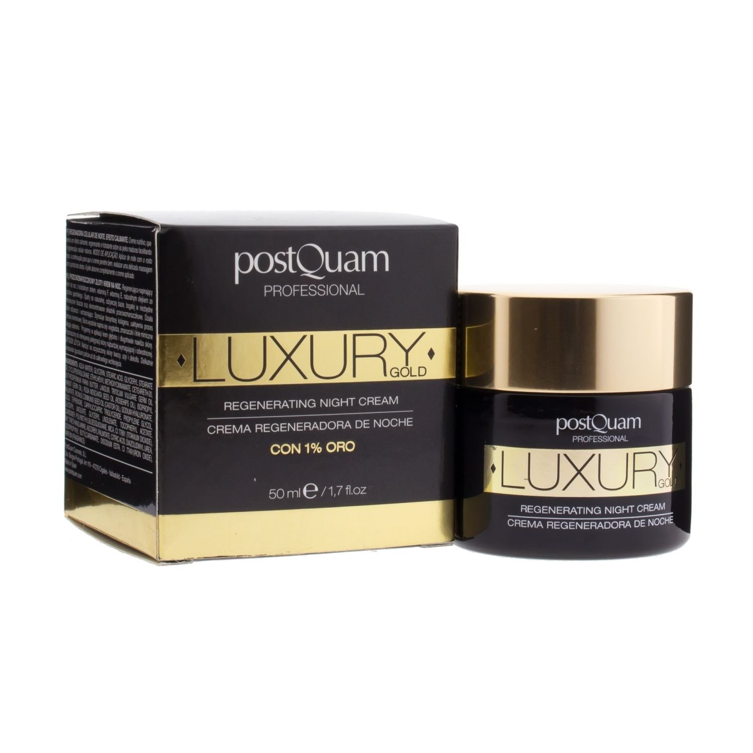 Postquam Luxury Gold | Anti-Ageing Night Cream - 50 Ml