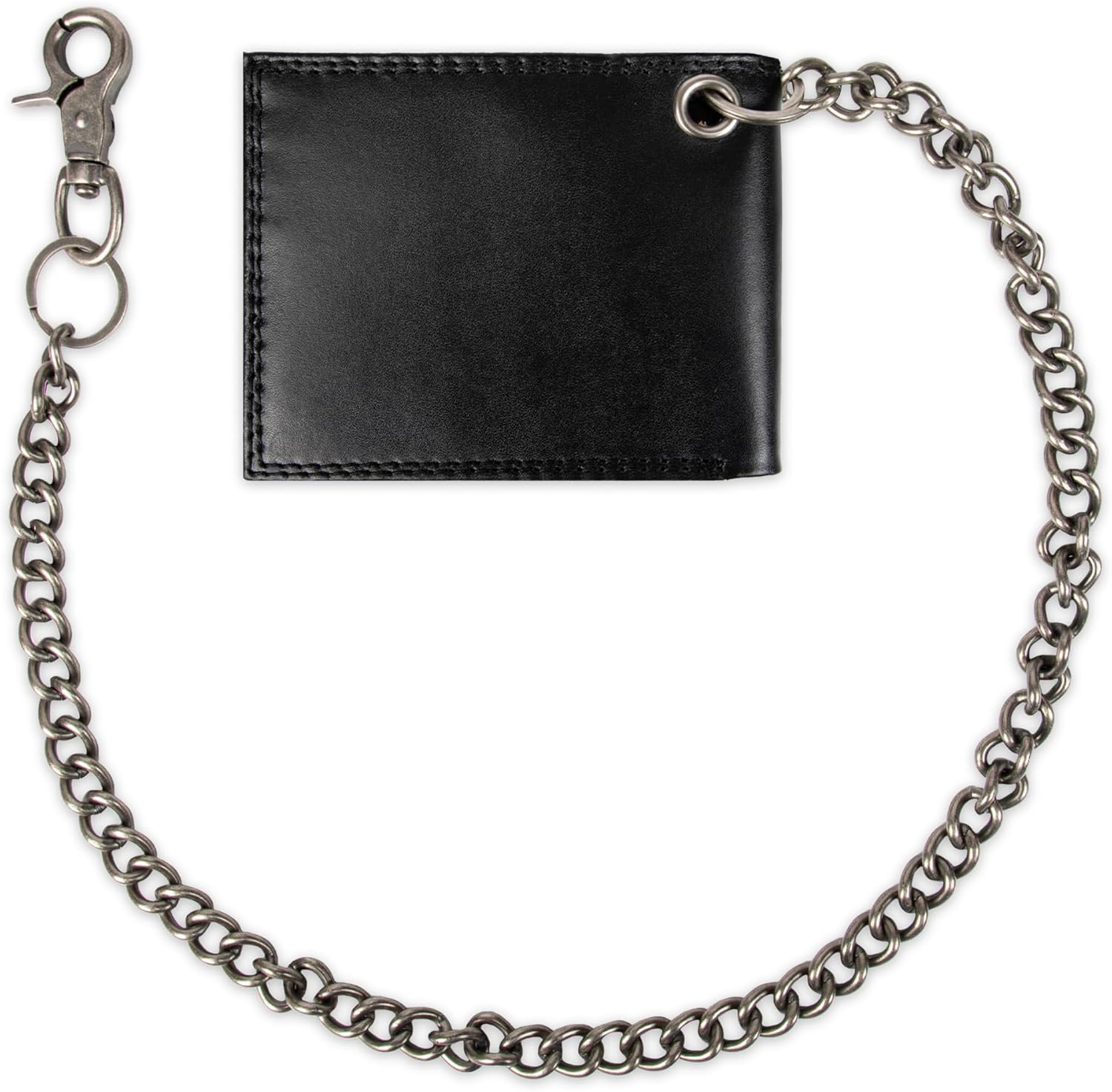Dickies Men's RFID Everyday Leather Bifold Chain Wallet Black - Image 3