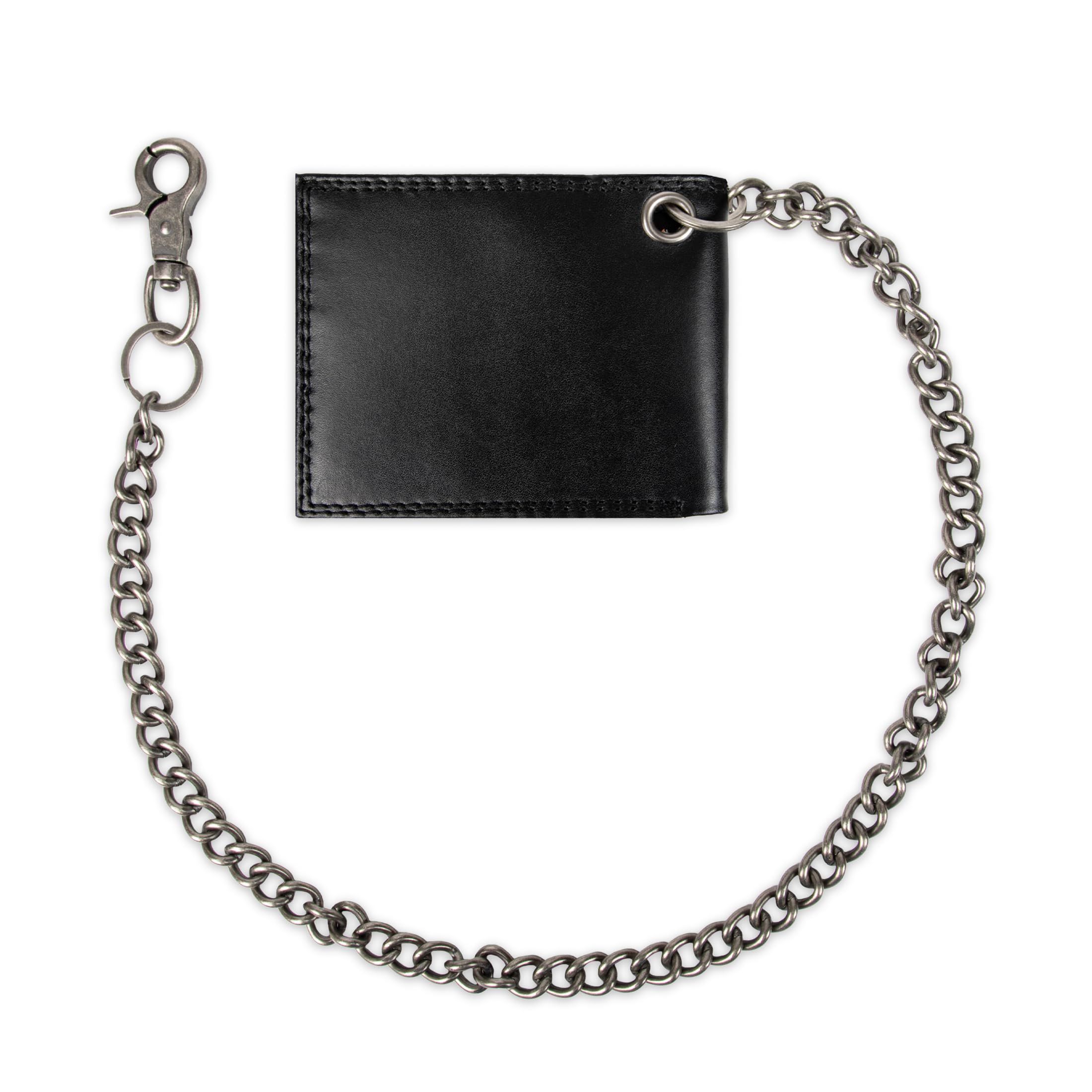 Dickies Cartera de Cadena Delgada para Hombre, Color Negro, sin tamaño
