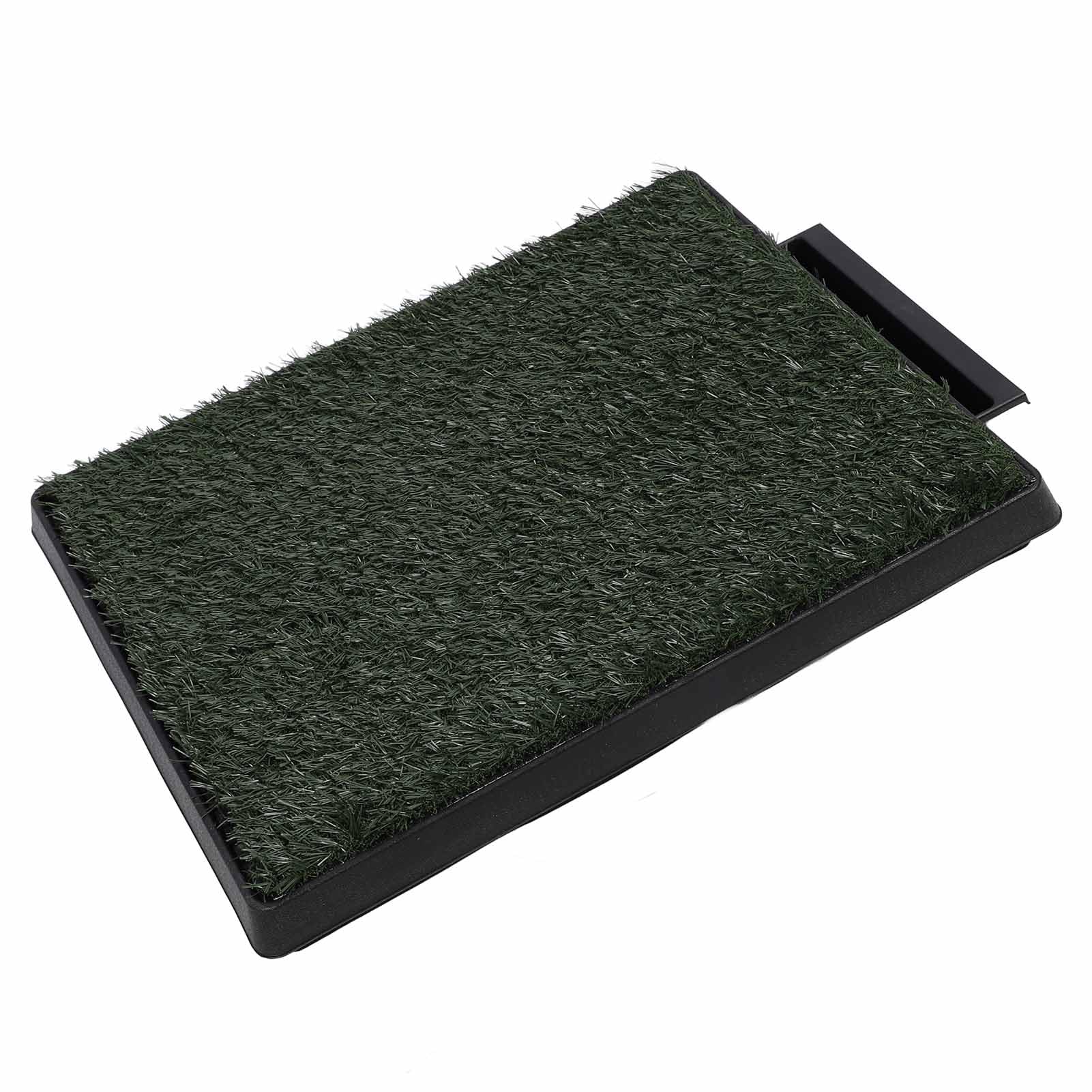 Bandeja para orinal de hierba para perros, gran capacidad, reutilizable, resistente a olores, adiestramiento de cachorros, almohadilla para orinar de césped Artificial para (Tamaño pequeño)