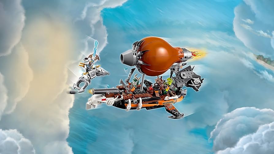 Amazon.co.jp: レゴ ニンジャゴー ドゥブルーンのツェッペリン飛行船