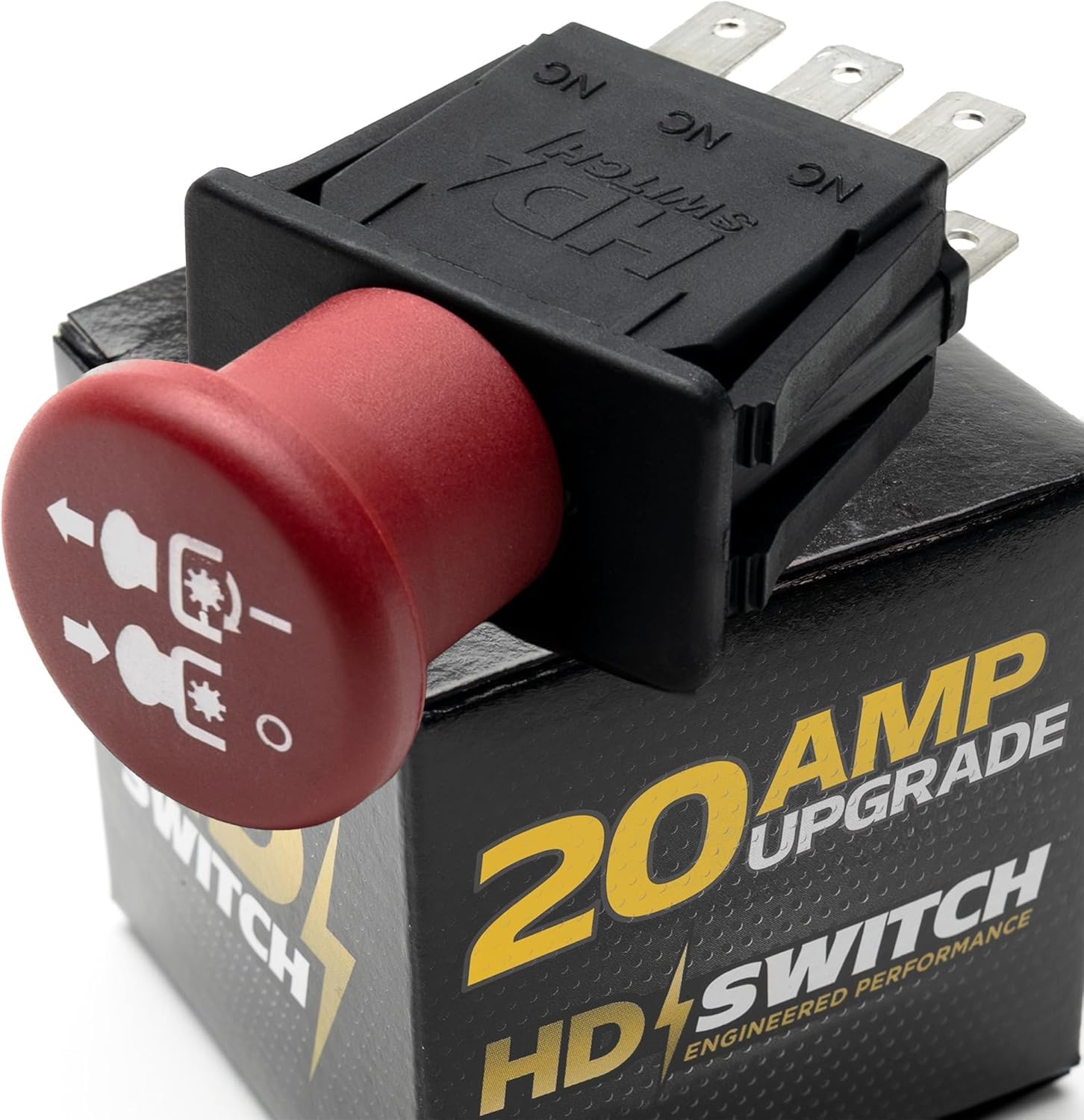 Amazon.com: 20 AMP Upgrade Blade Clutch PTO Switch Replaces