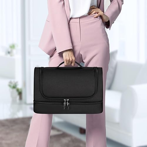 Miniatura 6 de SITHON Estuche de transporte de viaje de doble capa para Dyson Airwrap StylerShark Speedstyle Flexstyle, gran capacidad, resistente al agua, bolsa