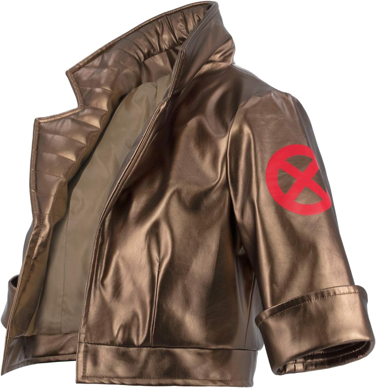 C-ZOFEK Women's Hero Cosplay Jacket High Waist PU-Leather Coat for Halloween