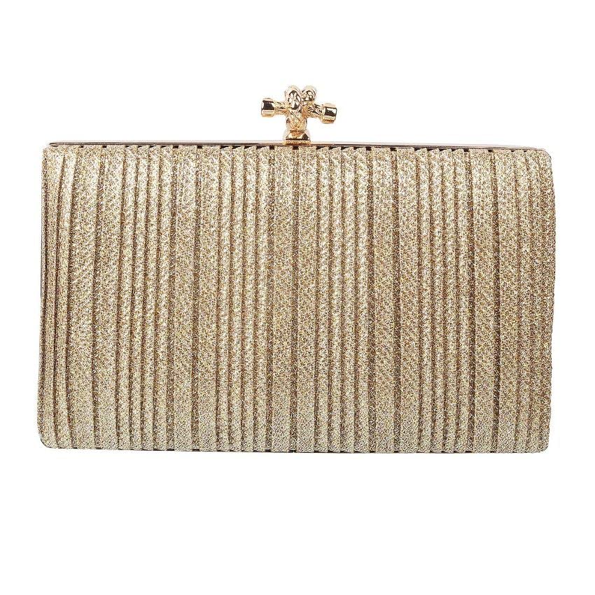 Metro Womens Synthetic Gold Clutch (One Size) (B0BCQN9VZV) Amazon Price History, Amazon Price Tracker