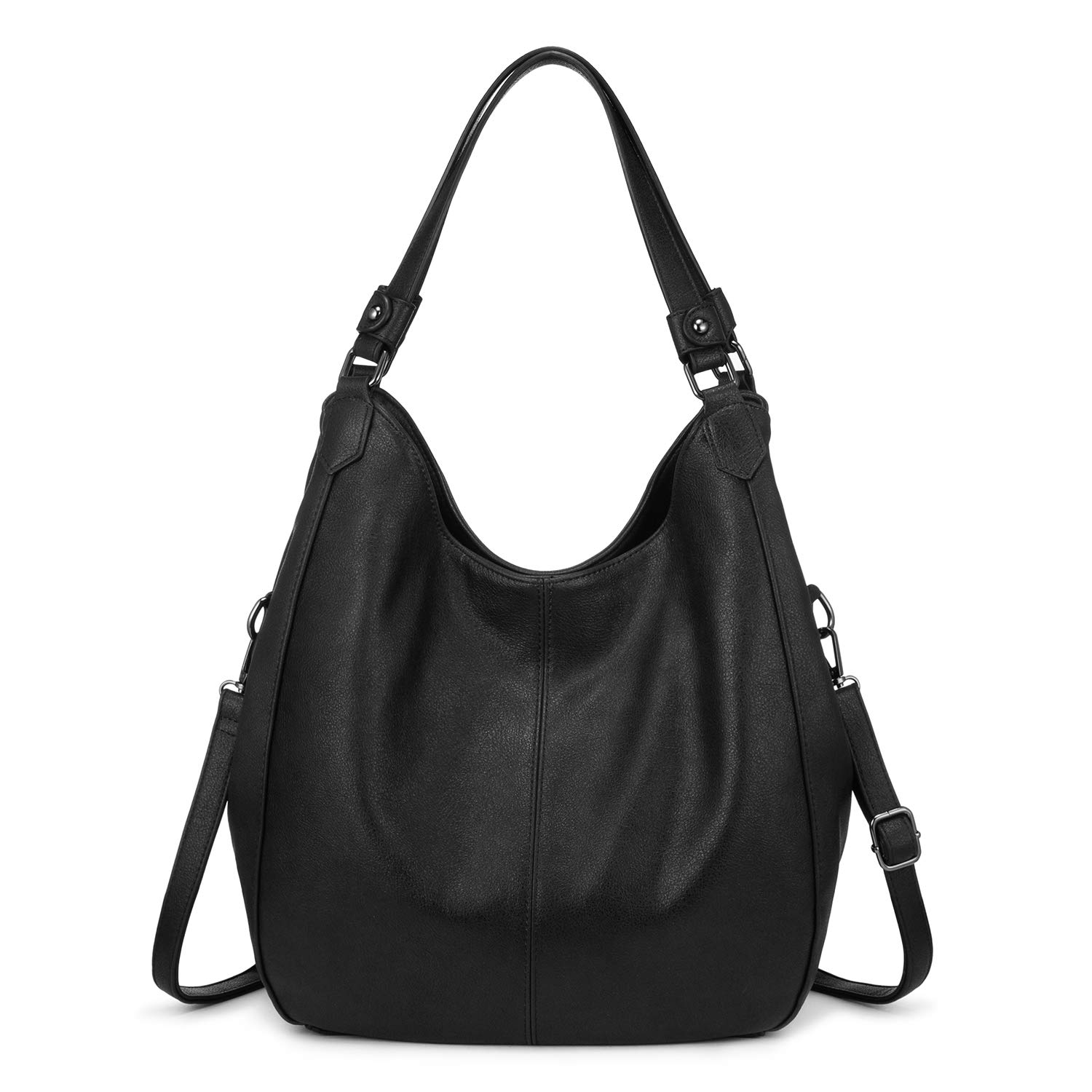 Realer Borsa a Mano Elegante Donna Borse Tracolla Grande Ecopelle Casuale Borse a Spalla Tote Hobo con 2 Scomparti