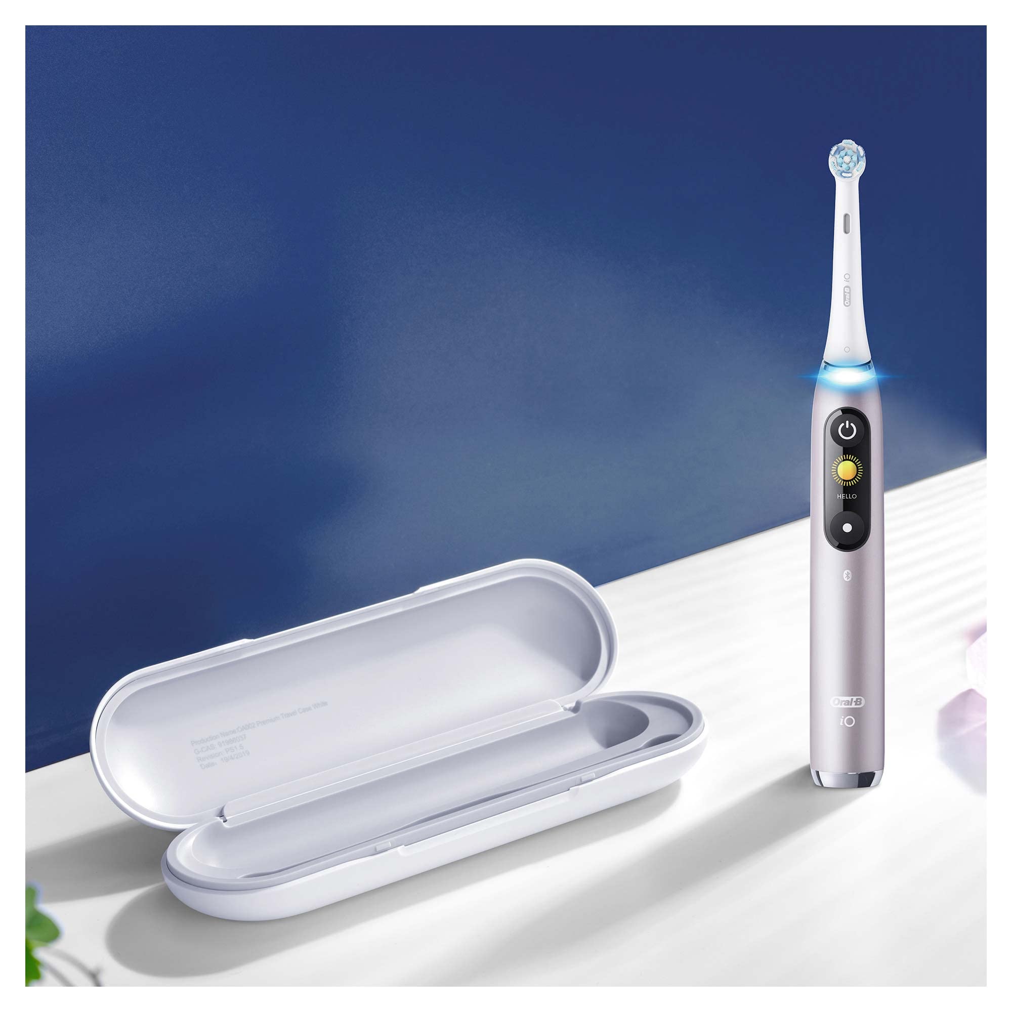 Oral-B iO Series 9N Rose Quartz mit Extra Aufsteckbürste elektrische Zahnbürste