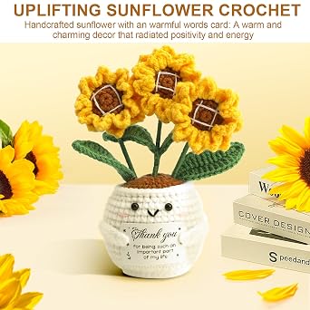 Sunflower Gifts for Mother's Day, Inspirational Christmas Birthday Gifts for Mom, Thank You Gift Box for Women, Sending Sunshine Gift Basket for New Mama Mother-in-Law Grandma Nana Aunt Wife Friend