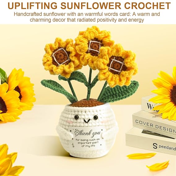 Sunflower Gifts for Mother's Day, Inspirational Christmas Birthday Gifts for Mom, Thank You Gift Box for Women, Sending Sunshine Gift Basket for New Mama Mother-in-Law Grandma Nana Aunt Wife Friend