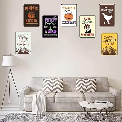 Miniatura 5 de Letrero retro de hierro para decoración del hogar, cocina, dormitorio, jardín, granja, fiesta, 8 x 12 pulgadas