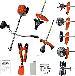 Roçadeira Bipartida a Gasolina 52cc 2,5HP Multifuncional Completa Profissional Carbon Fak