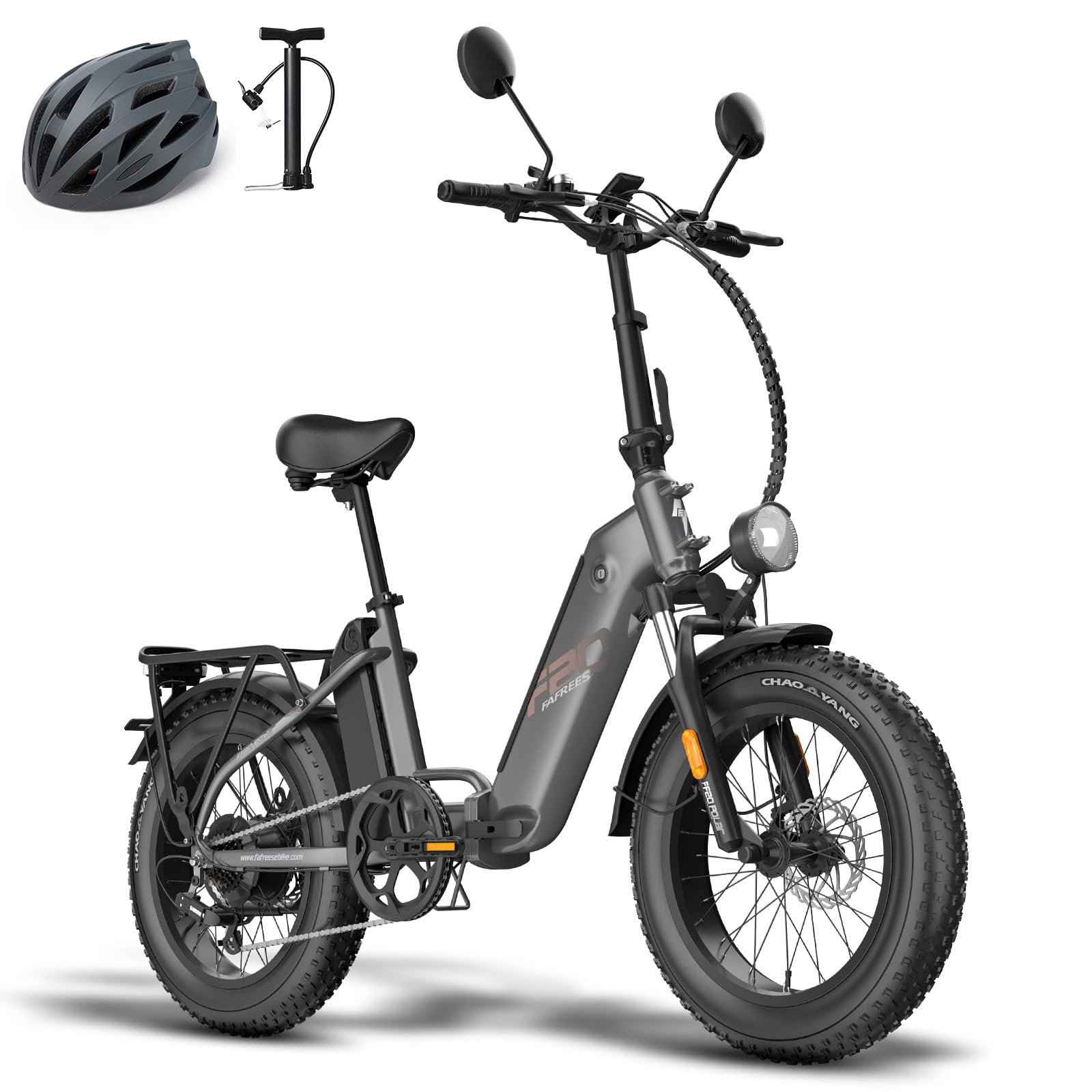 Fafrees FF20 Polar Bicicleta eléctrica Plegable de 20 Pulgadas con 2 baterías extraíbles duales de 48 V/13.4 Ah, Bicicleta eléctrica para Adultos, E-Bike para Mujeres Hombre Bici Eléctrica