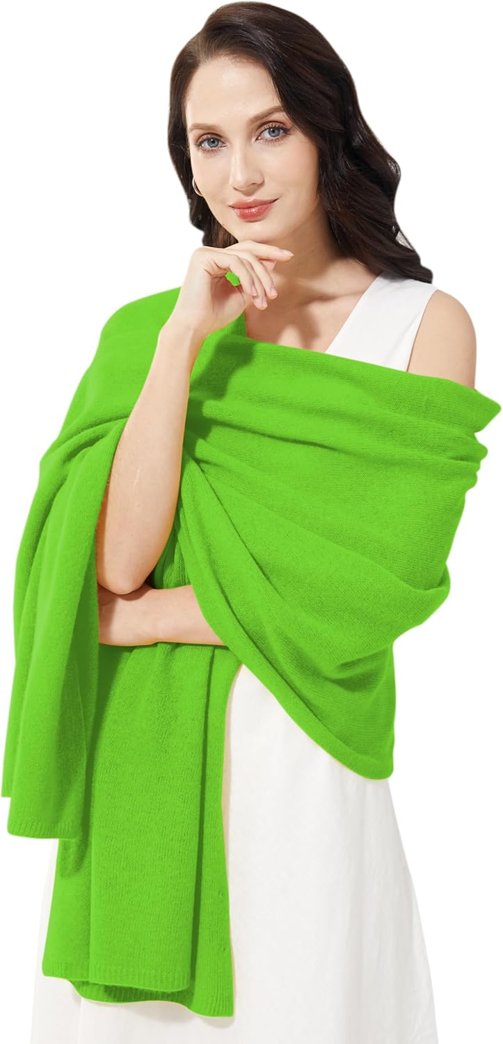 Soft Cashmere Blend Wrap Chic Scarf Stole for Women Wayfarer Travel Extra Large 87"x28"