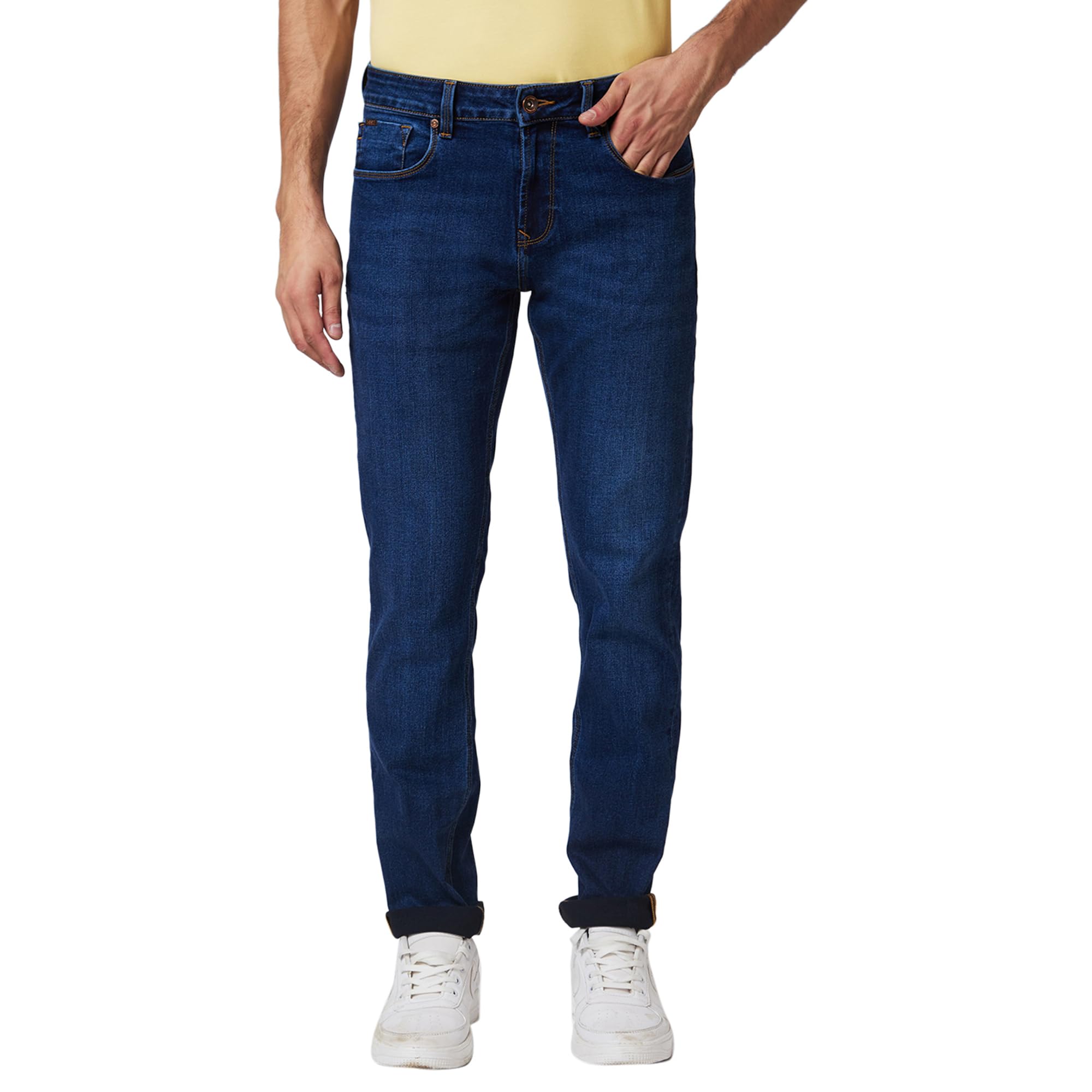 spykar Men's Slim Fit Low Rise Casual Jeans-picture-40