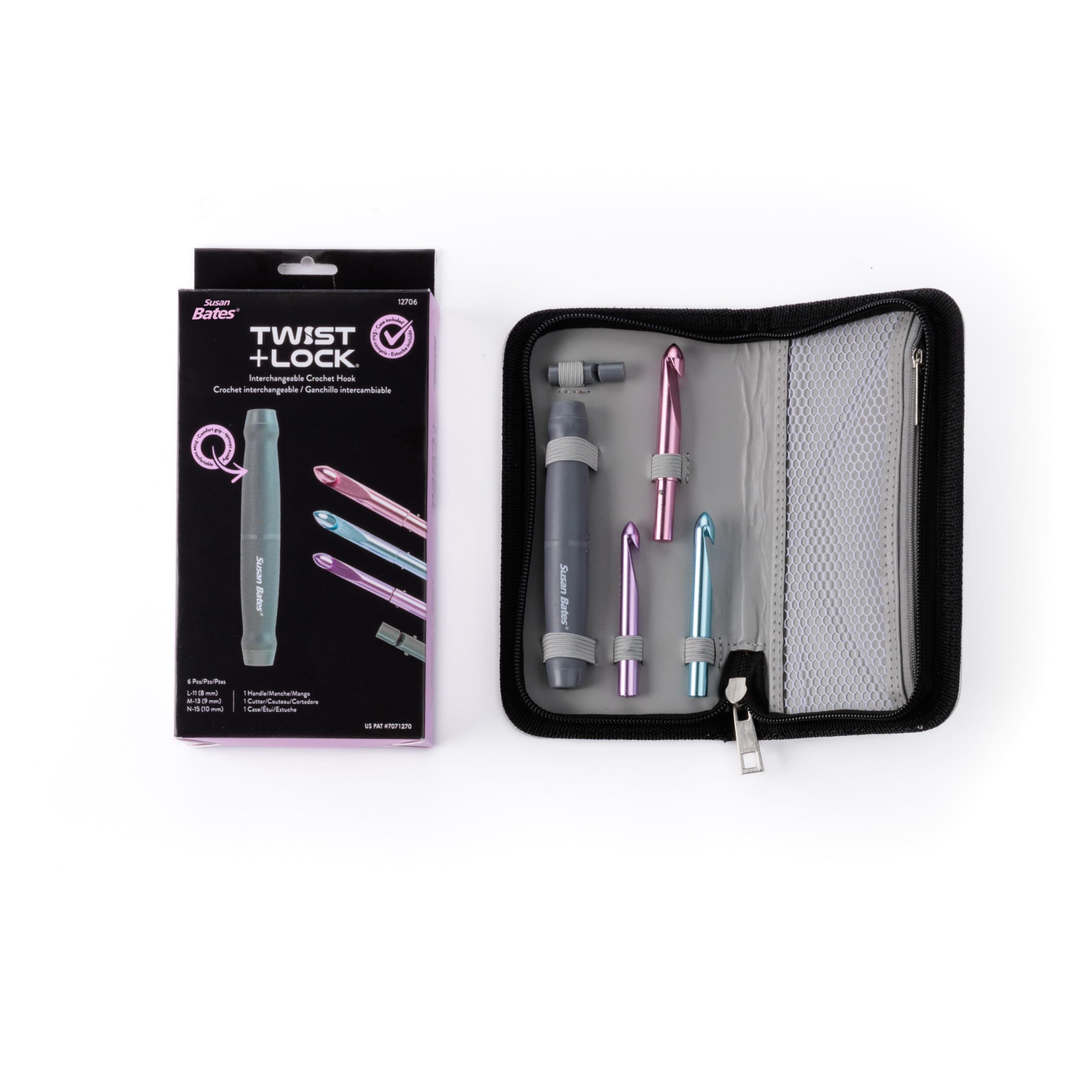 Amazon.com: Susan Bates Twist and Lock Bag Handle Cutter L,M,N