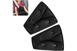 Triangle Car Seat Belt Shoulder Strap Pads Cover Positioner Protector Harness for Tummy