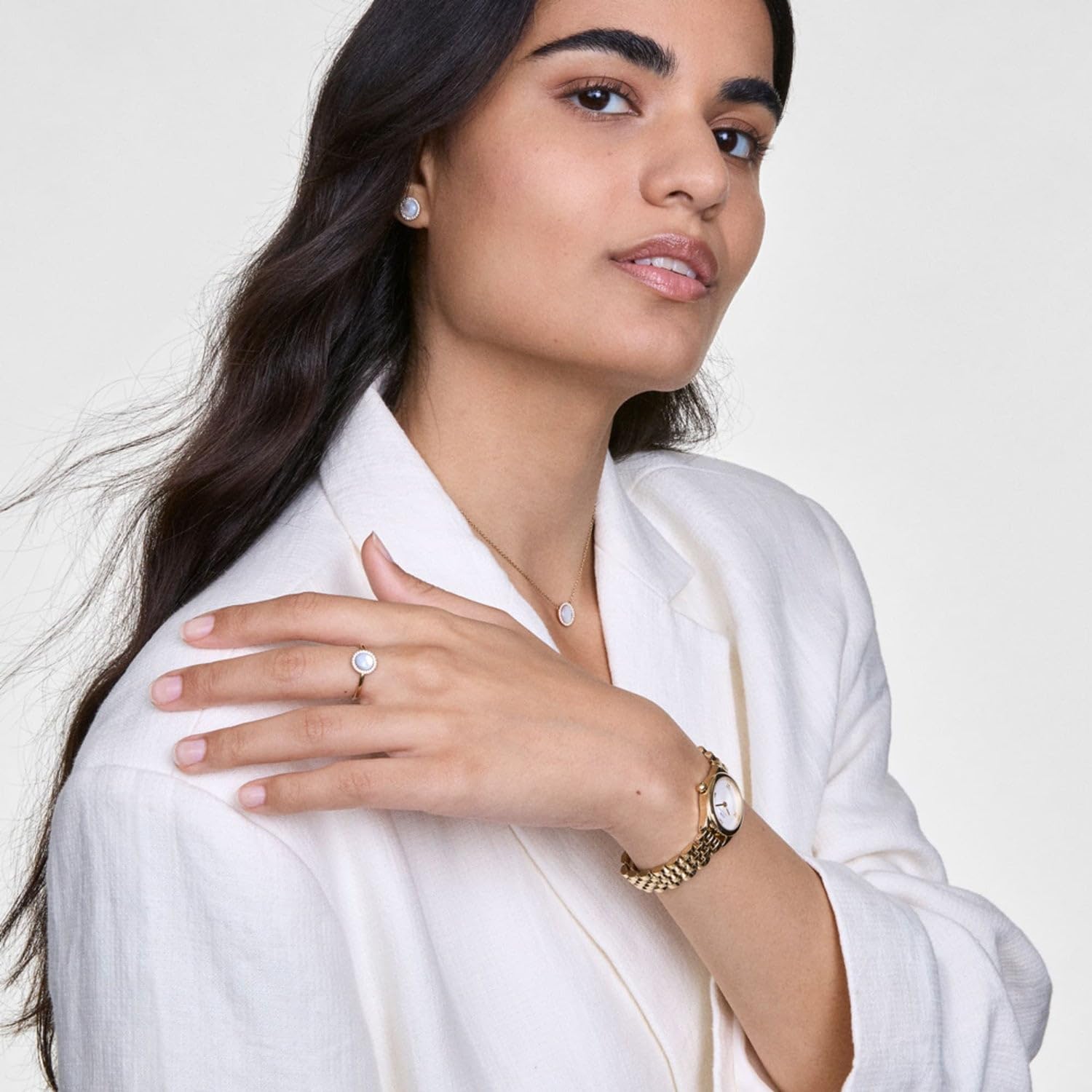Daniel Wellington Damen-Uhren Analog Quarz