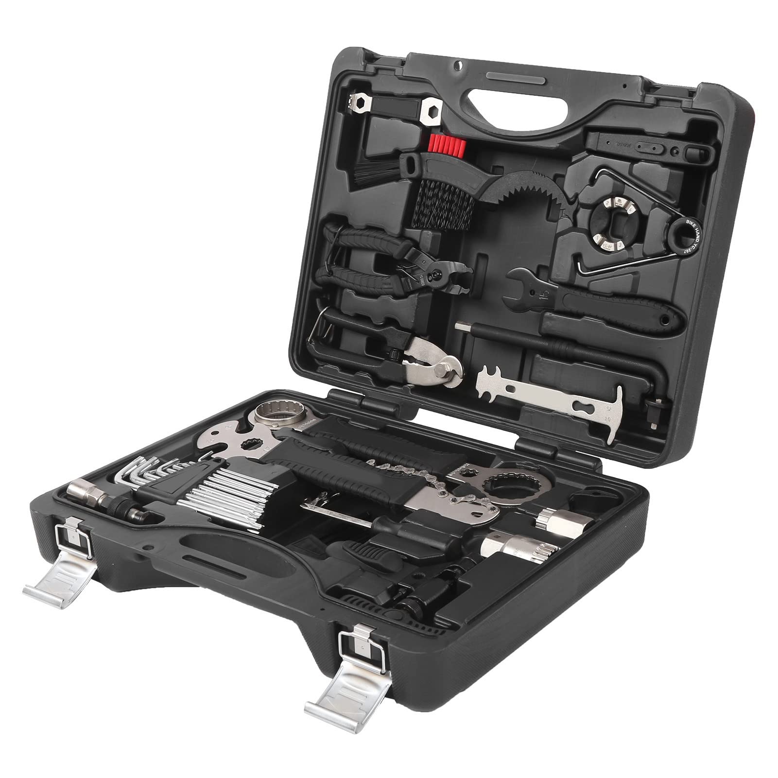 Kit de Herramientas de Reparación de Bicicletas, Juego Completo Duradero para Mantenimiento de Bicicletas de Montaña y Carretera