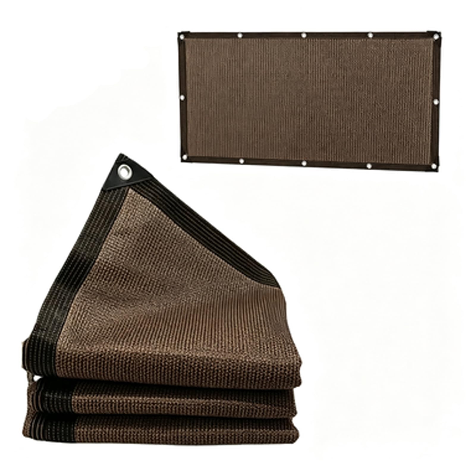 Malla Sombreadora Exterior, Malla De Sombreo,Red Sombra con Ojales | Lona de Malla,Toldo de Sombra Resistente Viento,Transpirable Permeable al Agua,para Balcón Pérgola Jardín Invernadero
