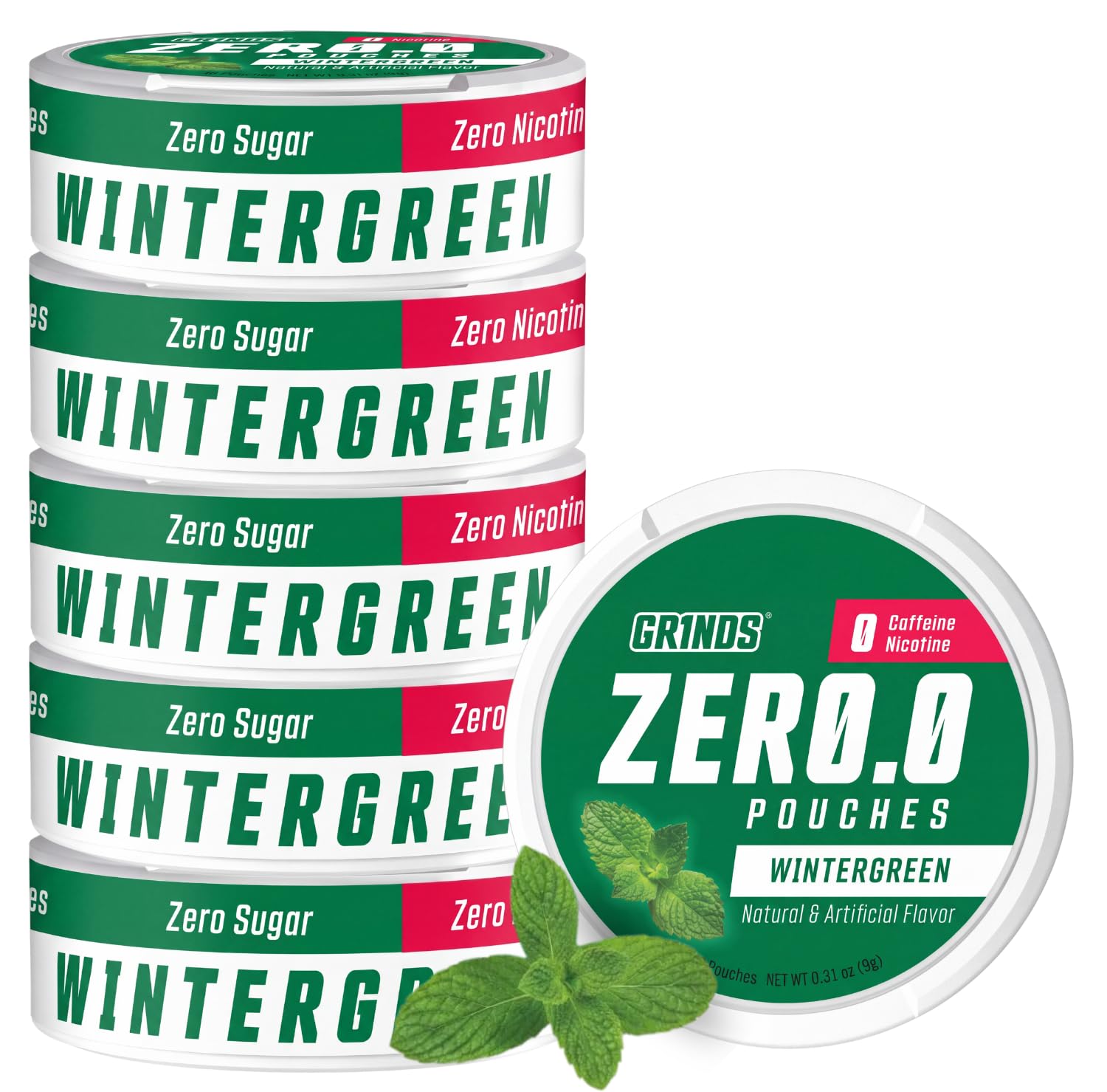 GRINDS Energy Pouches Sampler, Wintergreen, White Peach, Sour Apple, 3 Cans — Amazon image 28