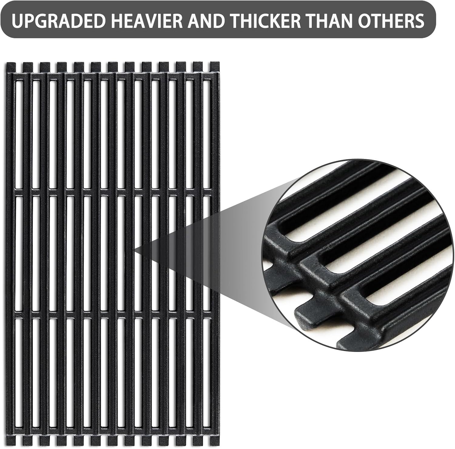 463242715 463242716 17 Inch Grill Grates Replacement Parts for Charbroil Grill Grates 463276016 463257520 Char-Broil 463436215 463436214 Nexgrill Grates 720-0882A 720-0882D BHG 720-0882 Accessories