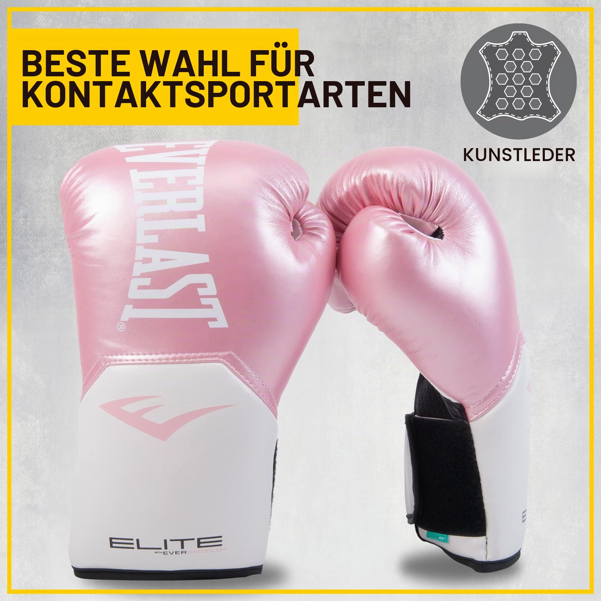 Everlast Pro Style Elite Exercise Workout Training Boxing Gloves for Sparring, Heavy Bag and Mitt Work